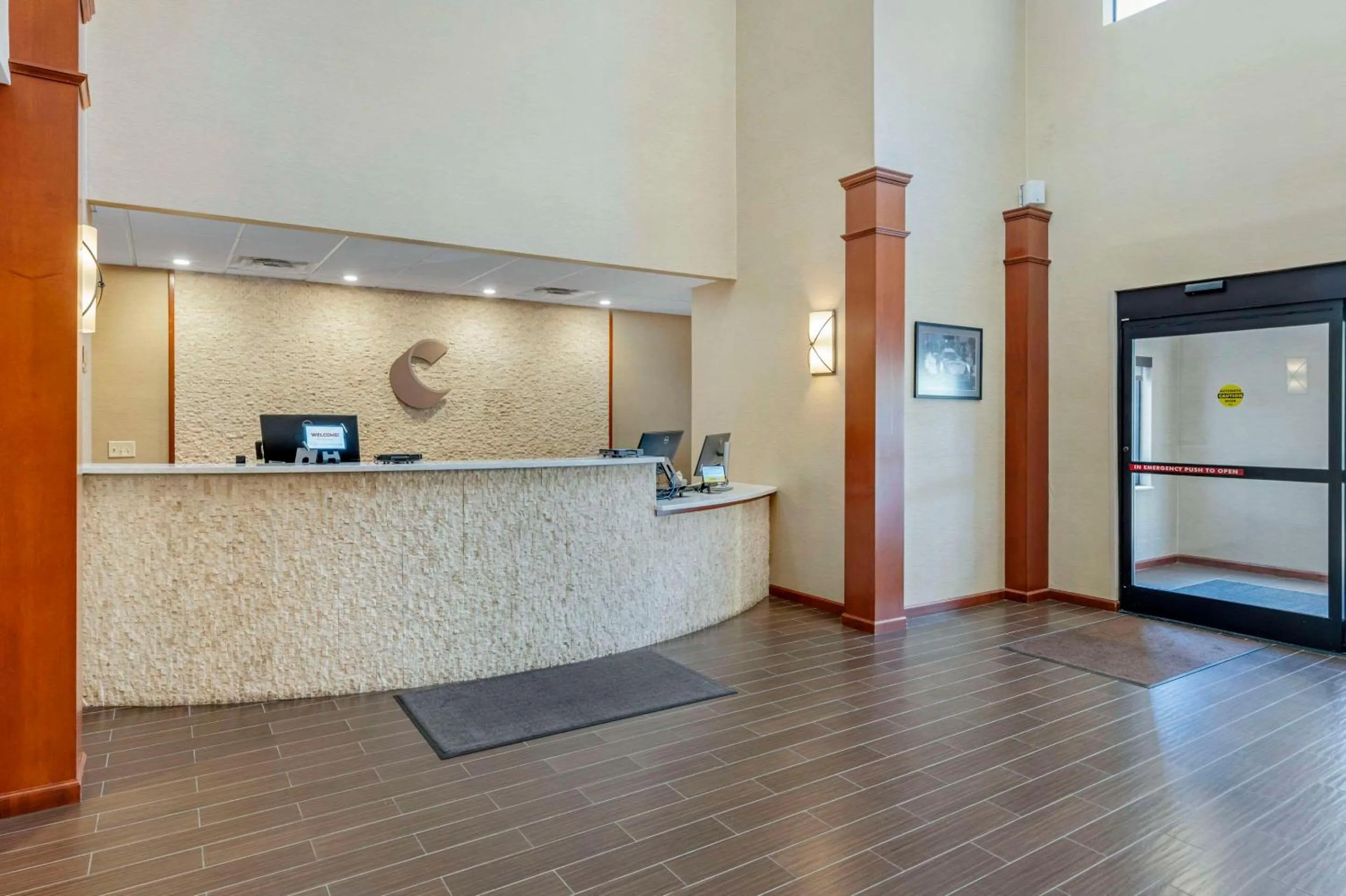 Lobby or reception in Comfort Suites West Indianapolis - Brownsburg