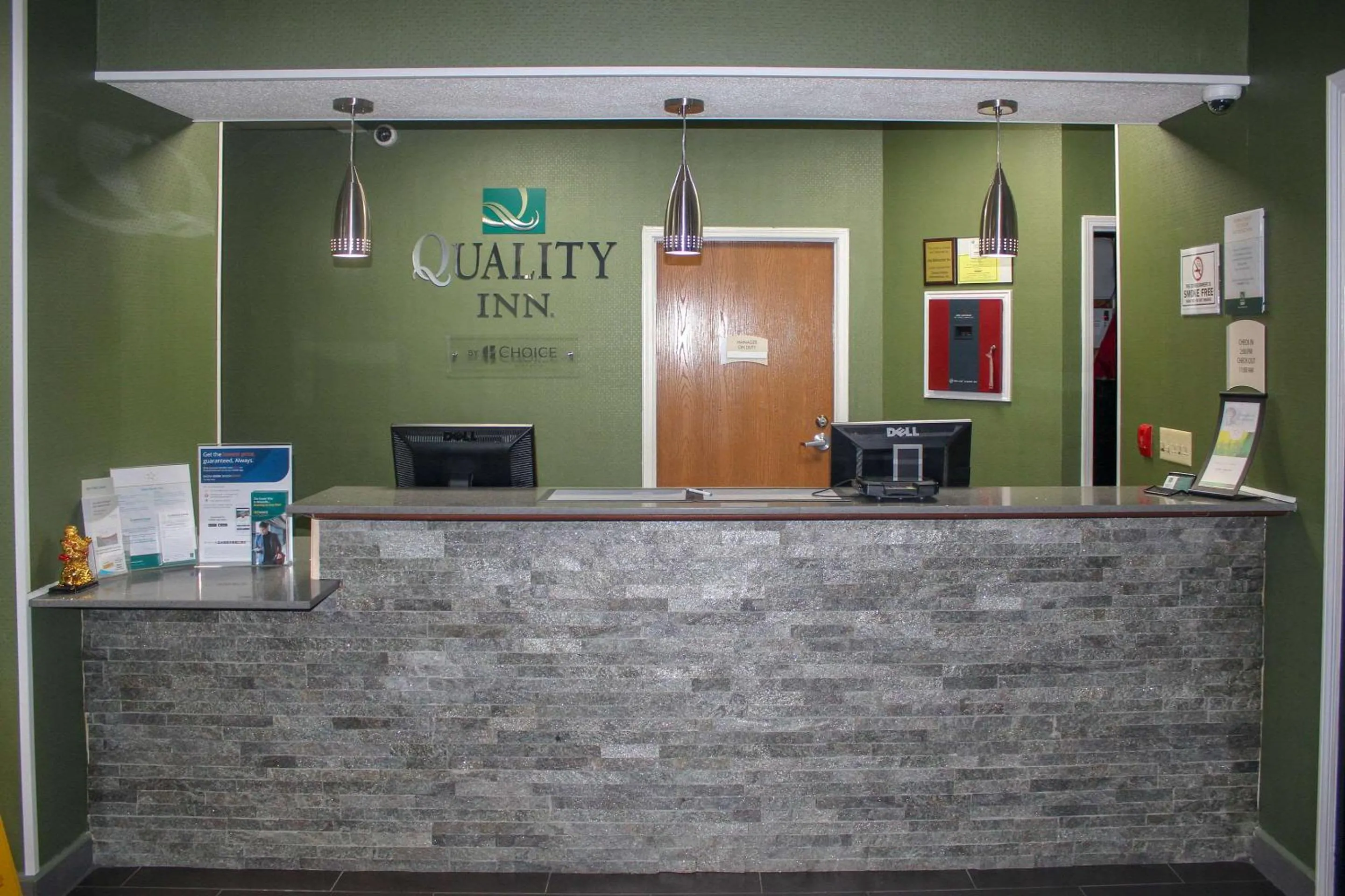 Lobby or reception in Quality Inn North Vernon