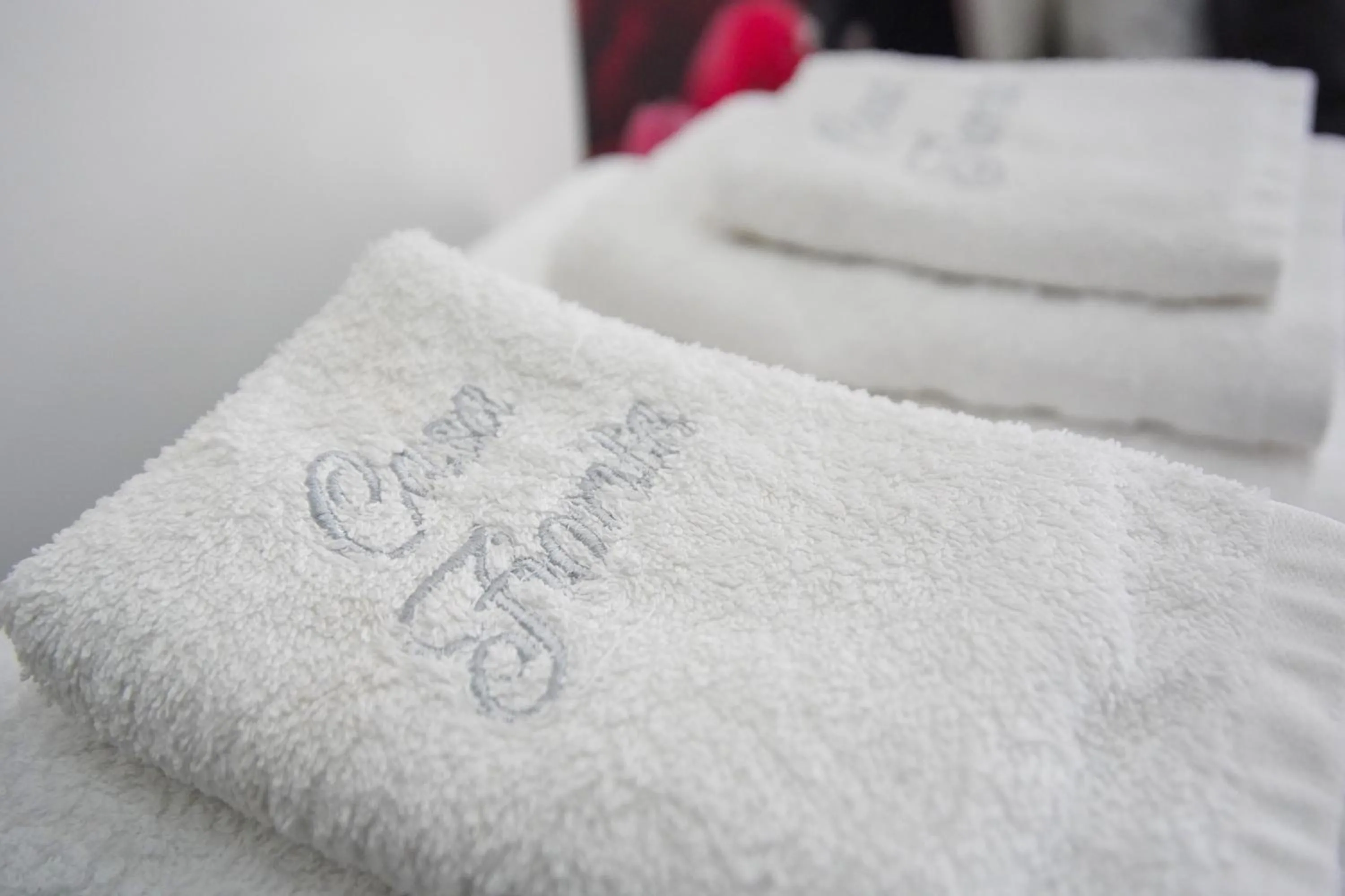 towels, Bed in Casa Fiorita