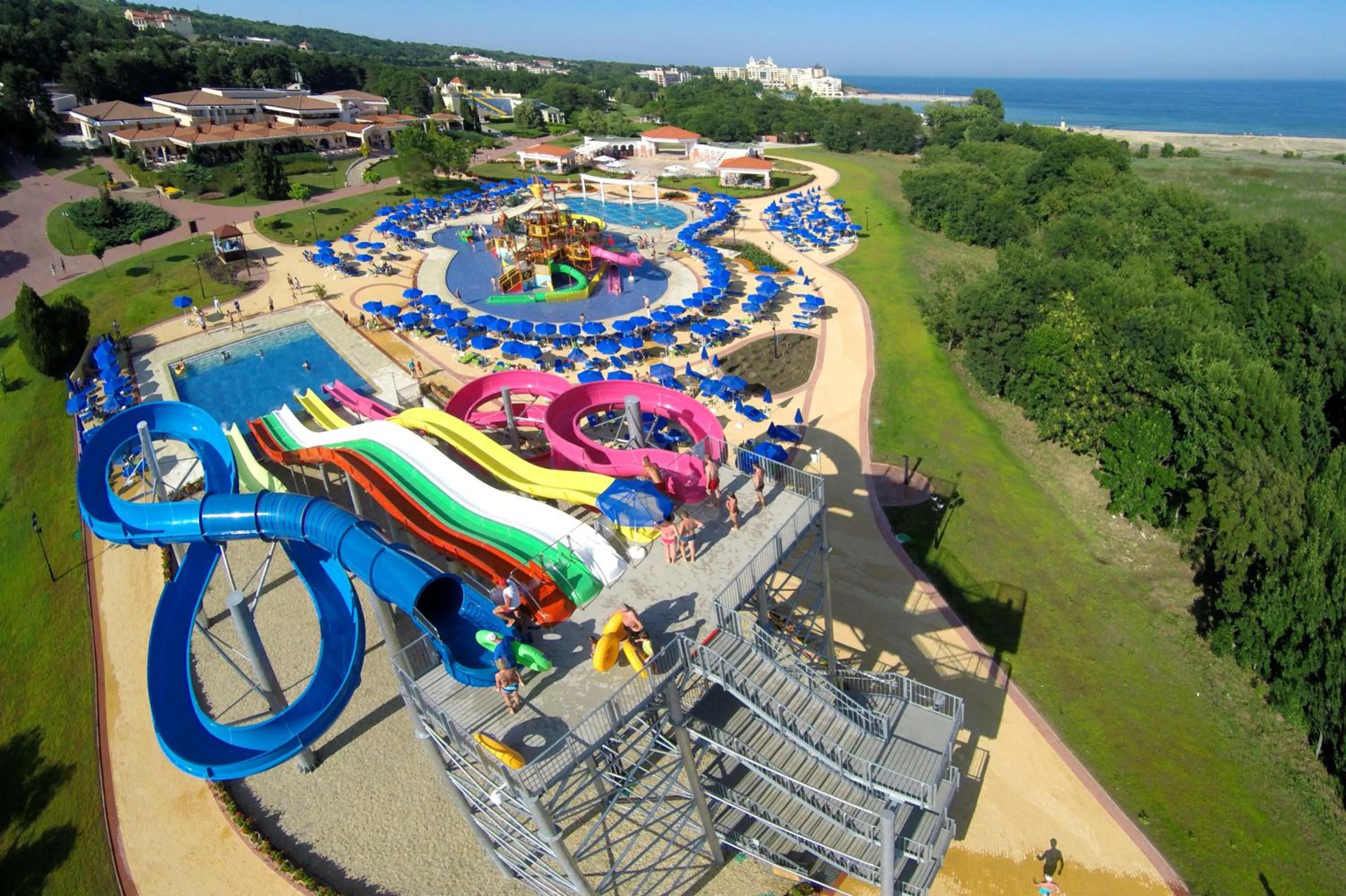 Aqua park in Duni Holiday Village - All Inclusive