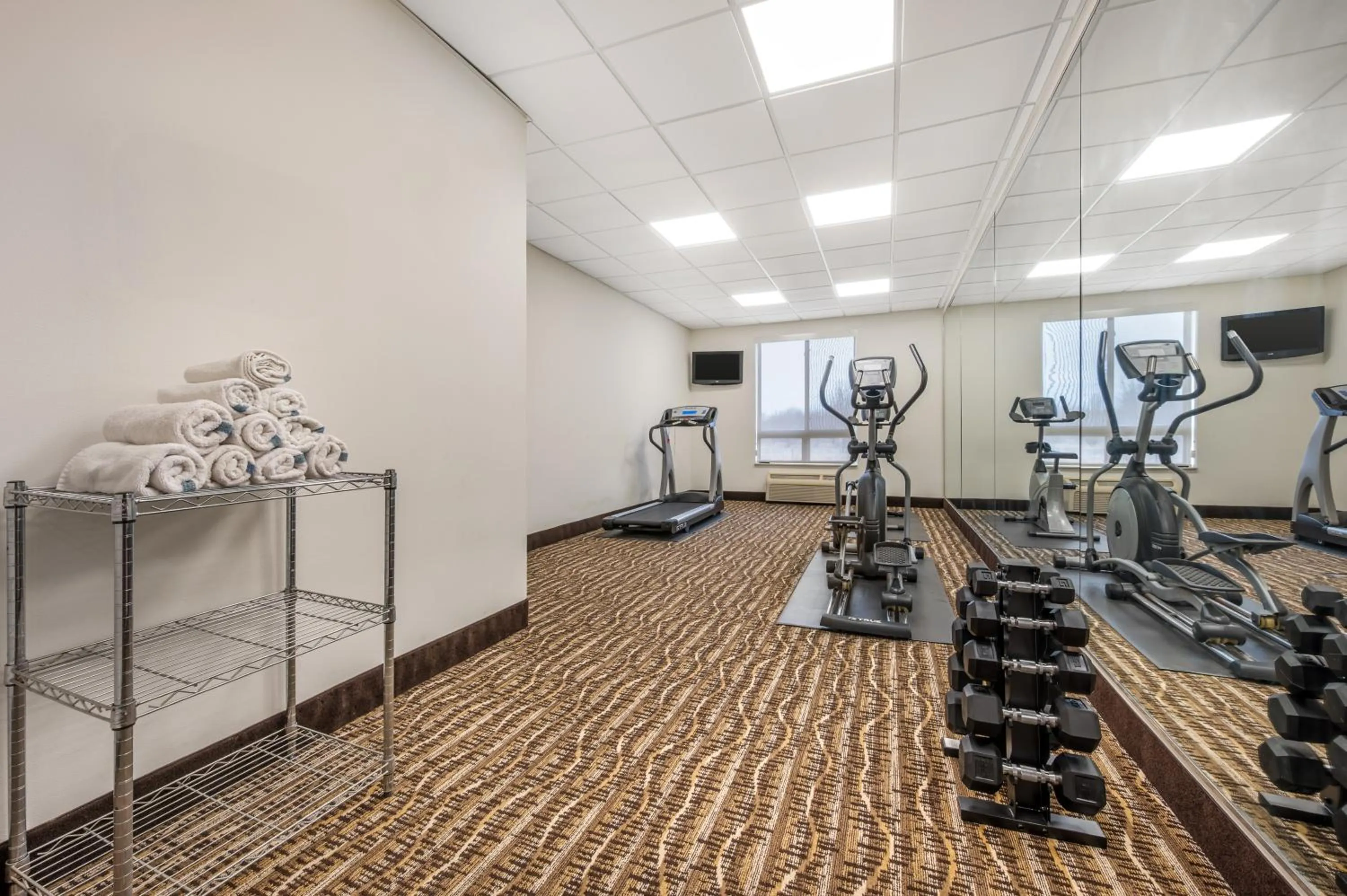 Fitness centre/facilities in Quality Inn & Suites Rockport-Owensboro North GOLD AWARD WINNER
