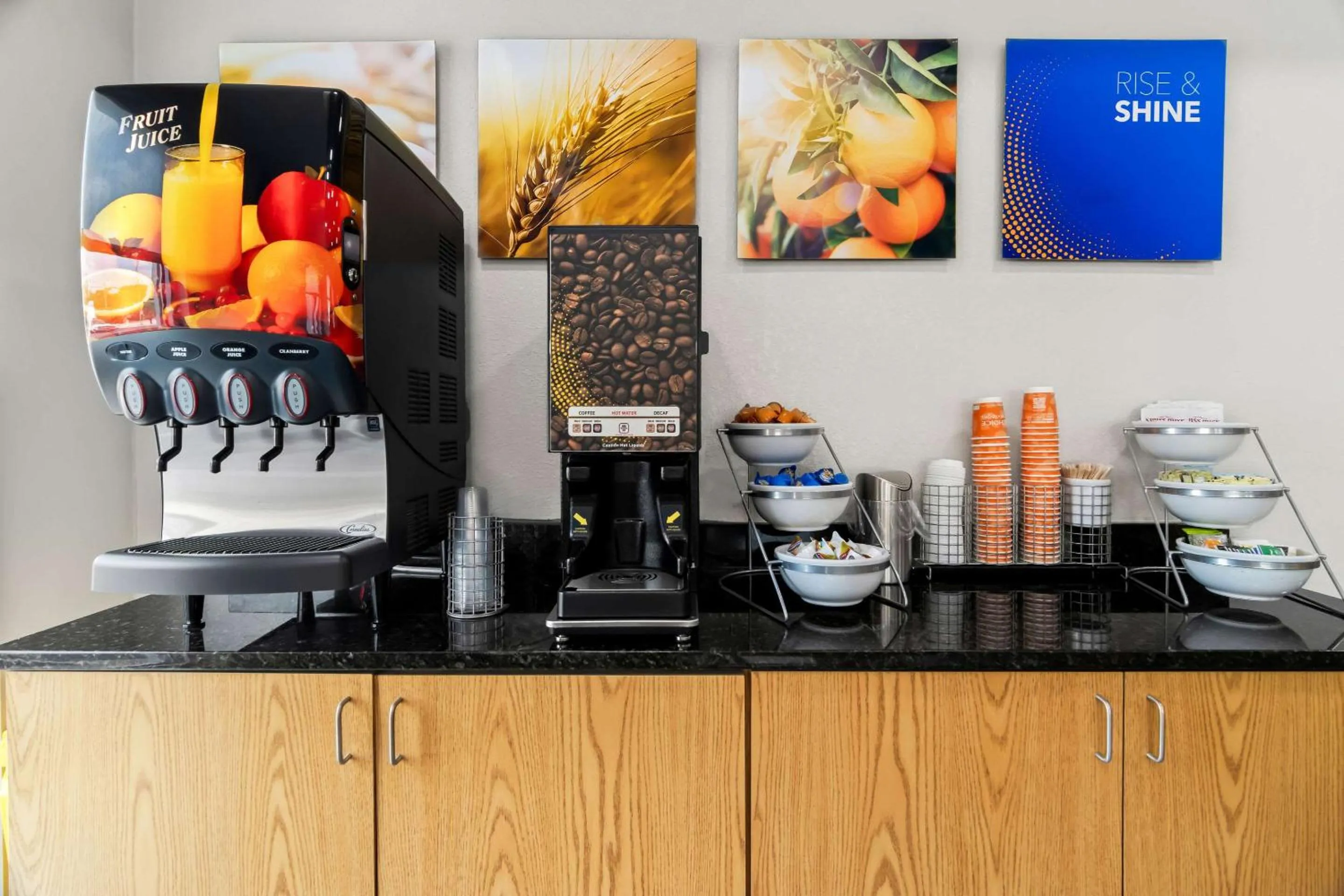 Breakfast in Comfort Inn Schererville