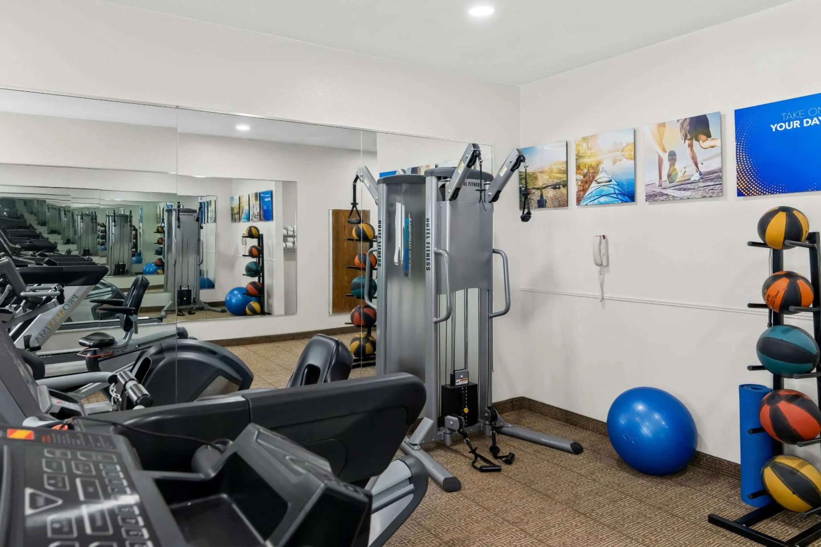 Fitness centre/facilities in Comfort Inn Schererville