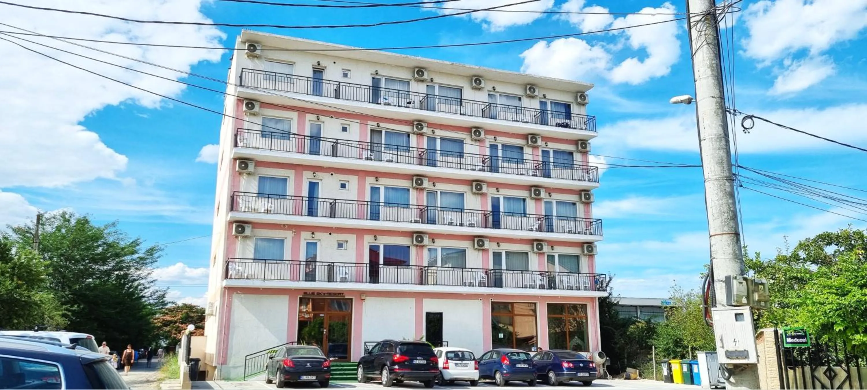 Property building in Hotel Blue Sky Resort