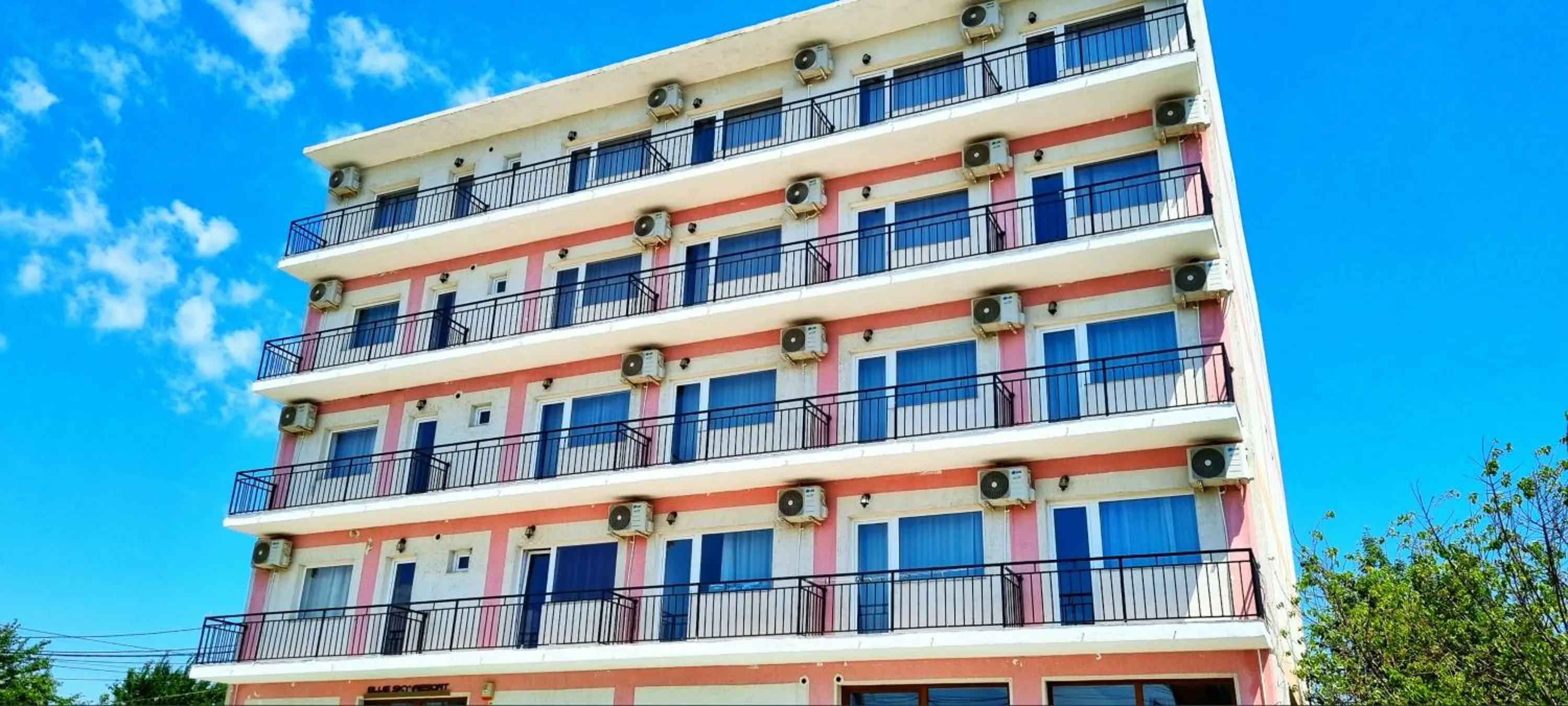 Property building in Hotel Blue Sky Resort
