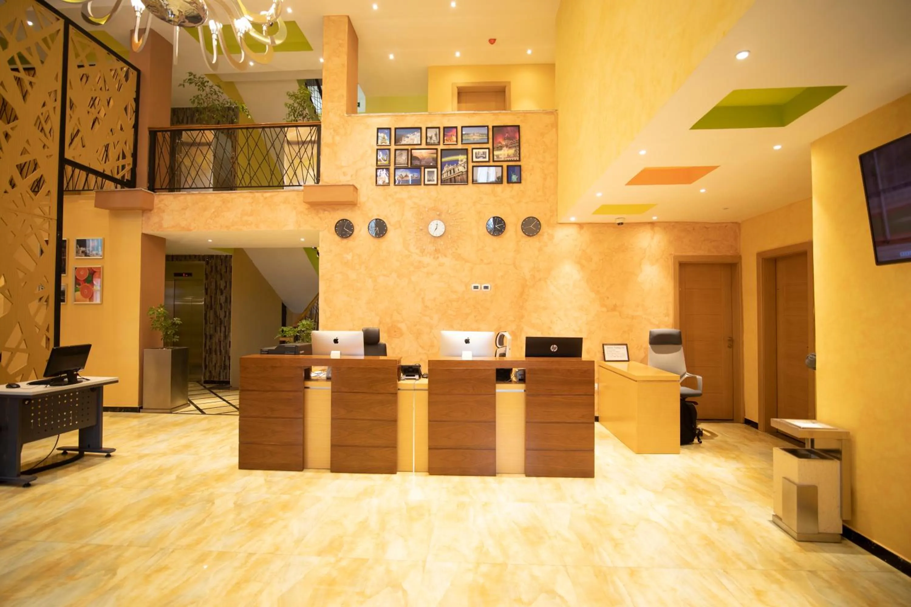 Lobby or reception in Vamos Addis Hotel