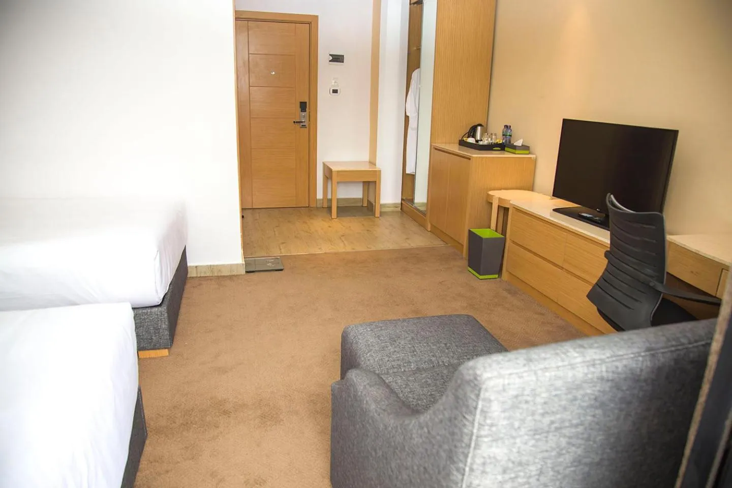 TV and multimedia in Vamos Addis Hotel