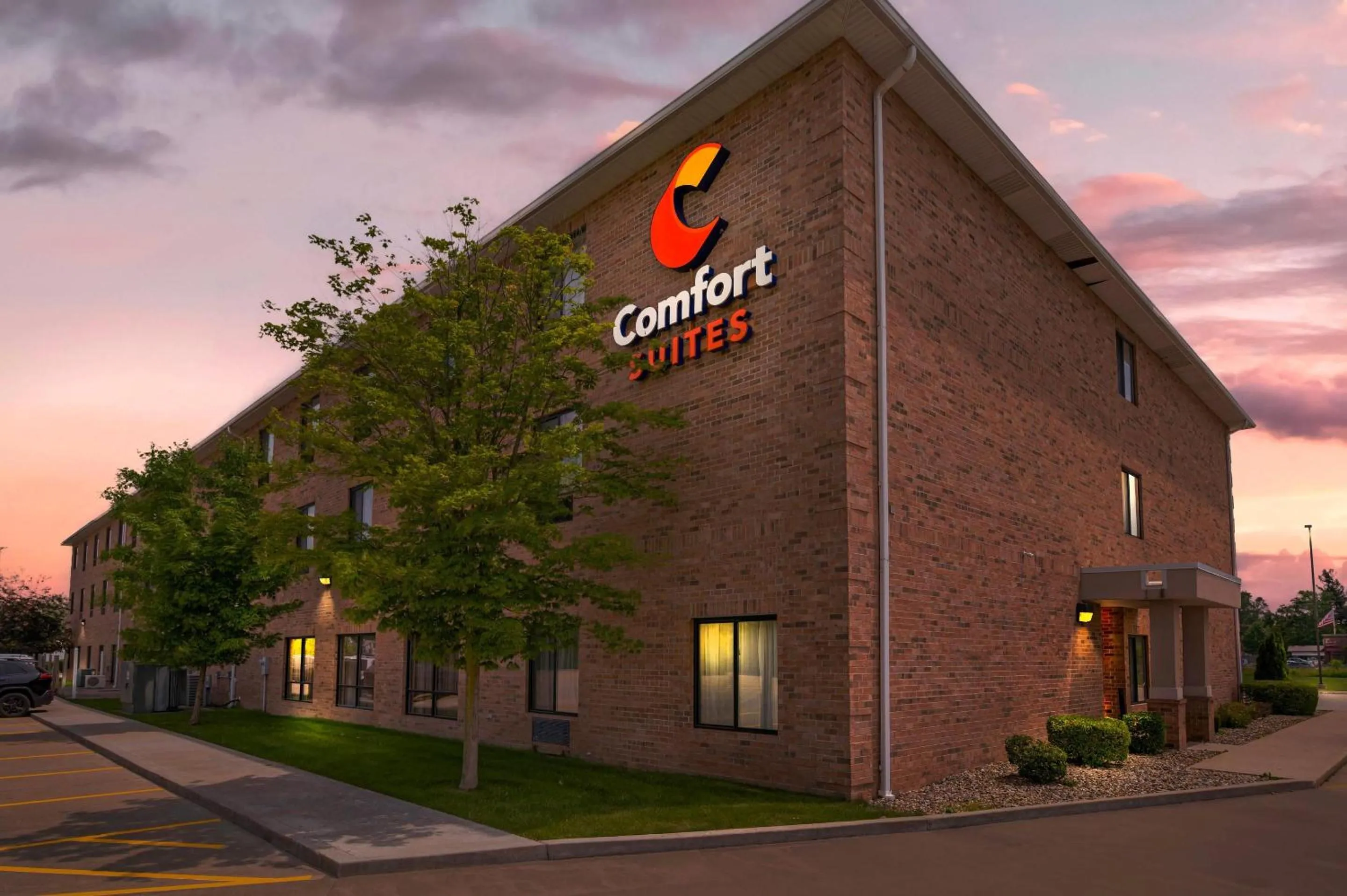 Property building in Comfort Suites South Bend Near Casino