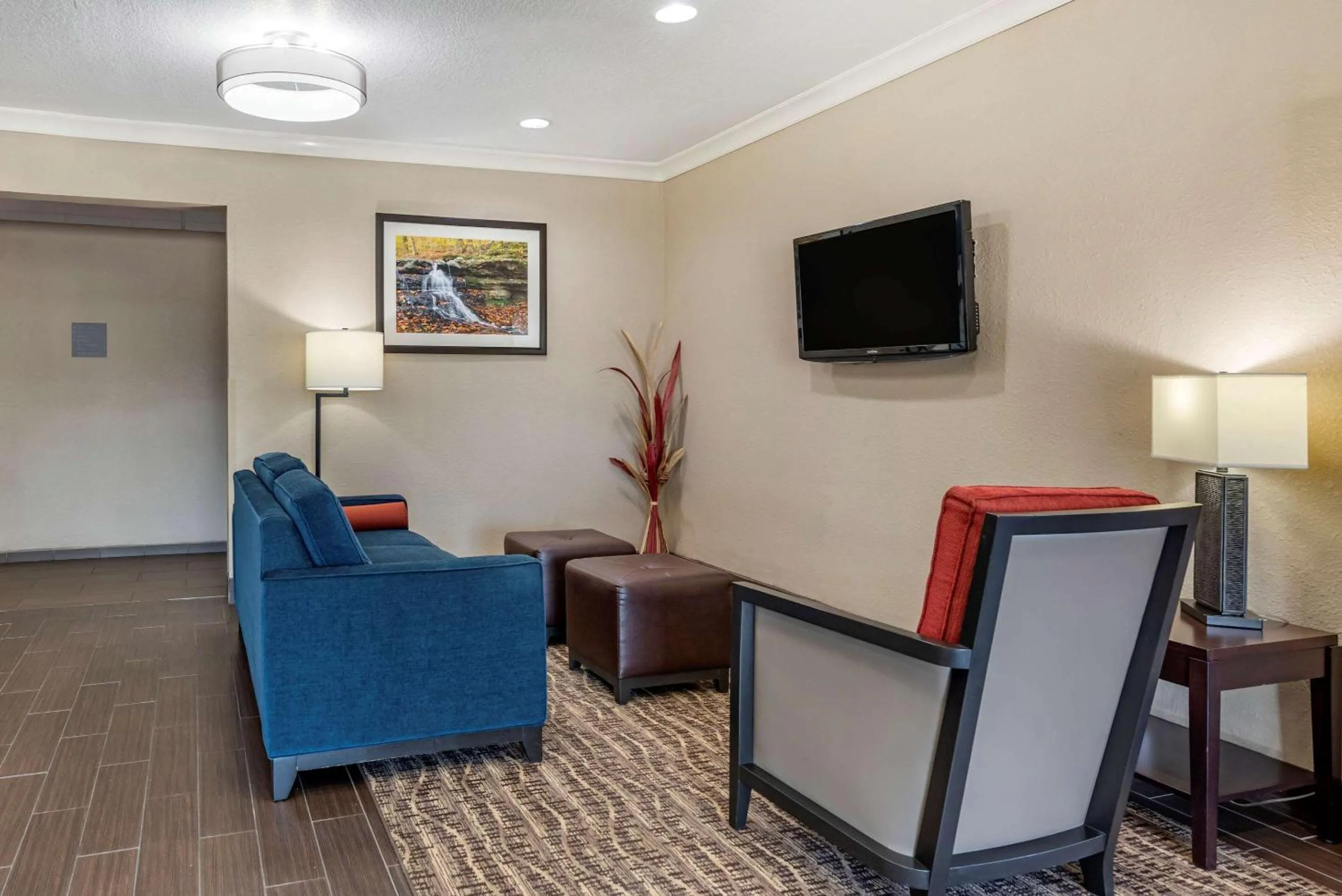 Lobby or reception in Comfort Inn & Suites Muncie Near University