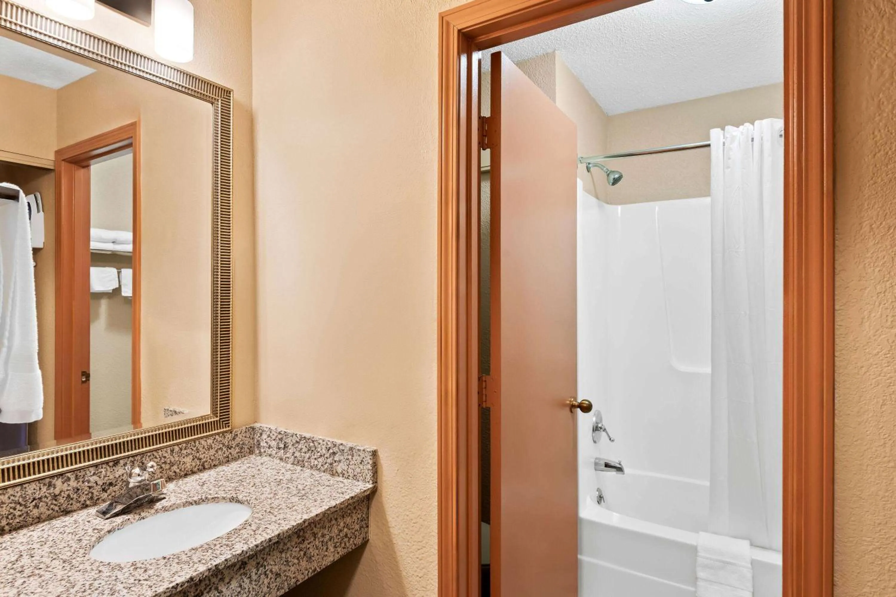 Bathroom in Baymont by Wyndham Lebanon IN