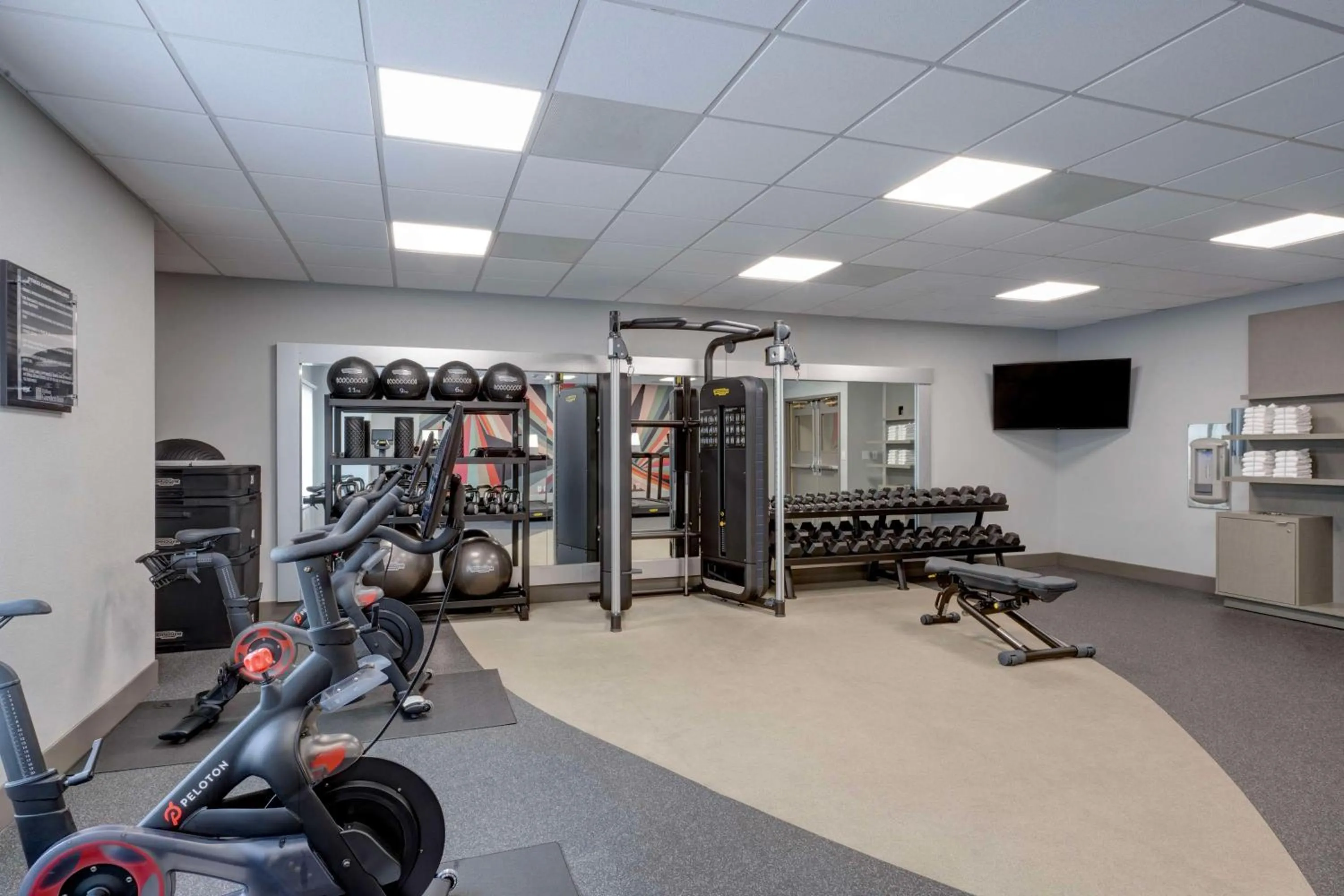 Fitness centre/facilities in Hilton Garden Inn Anaheim/Garden Grove