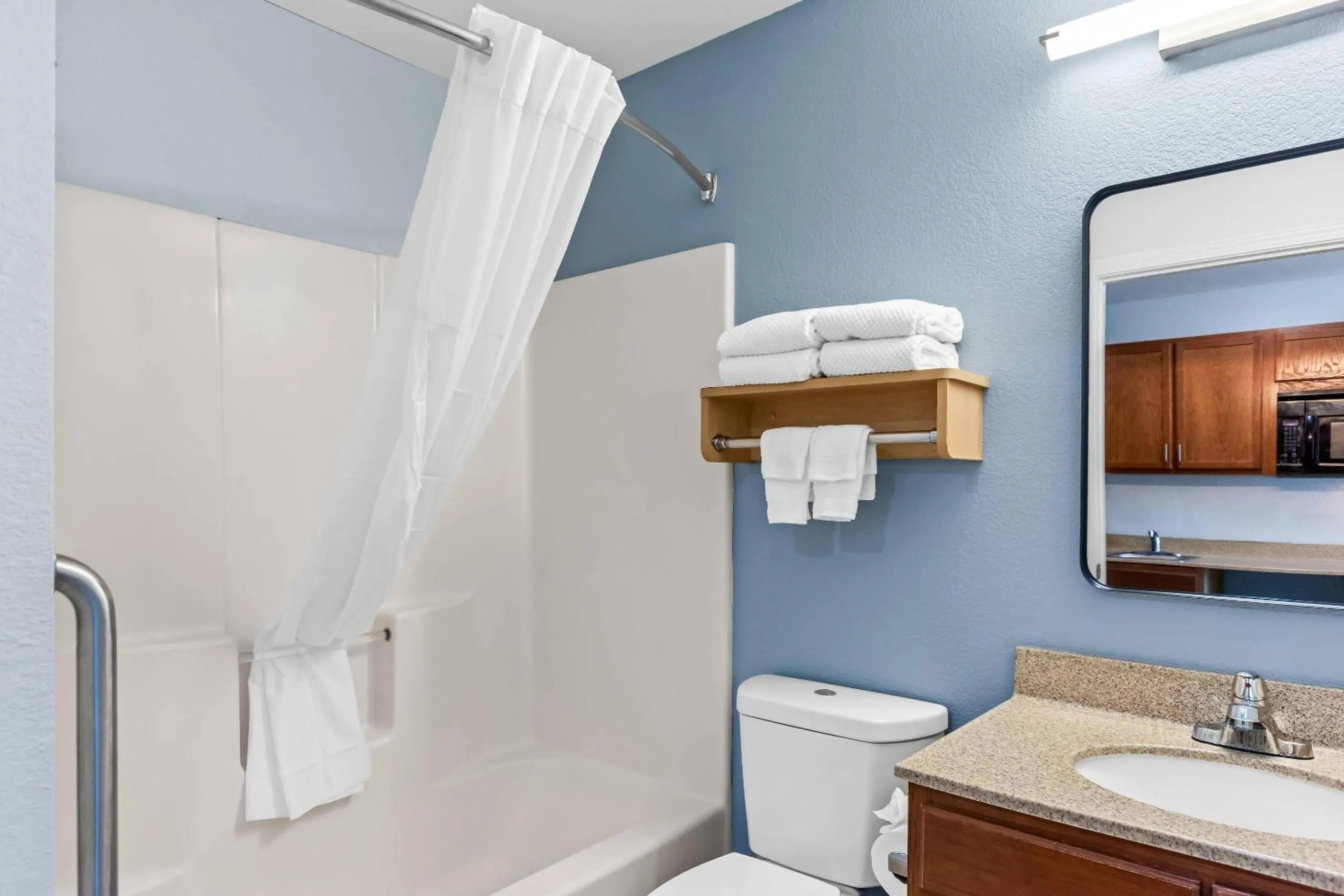 Bedroom in Suburban Studios Clarksville-Louisville North