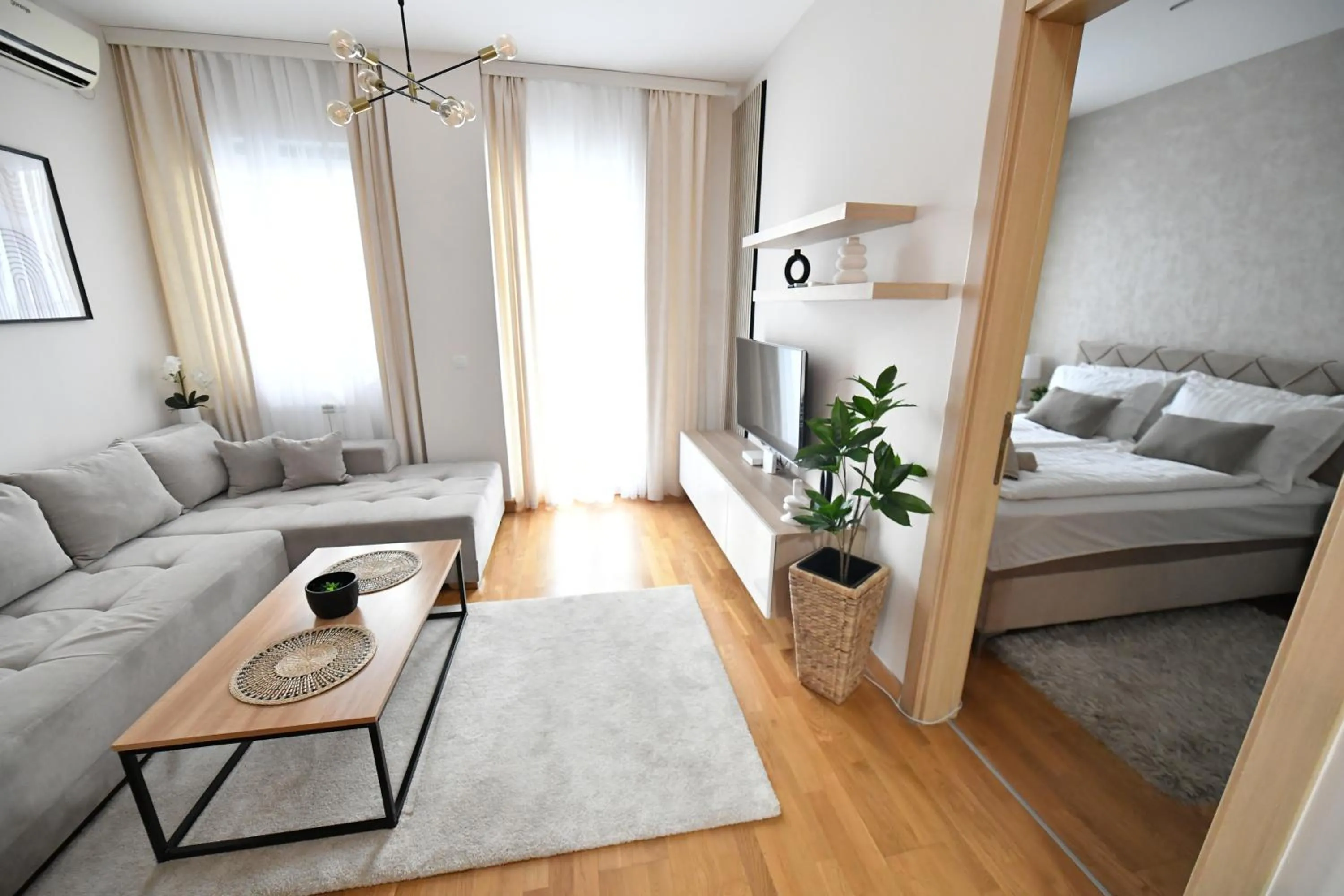 Bed in Apartman SUN