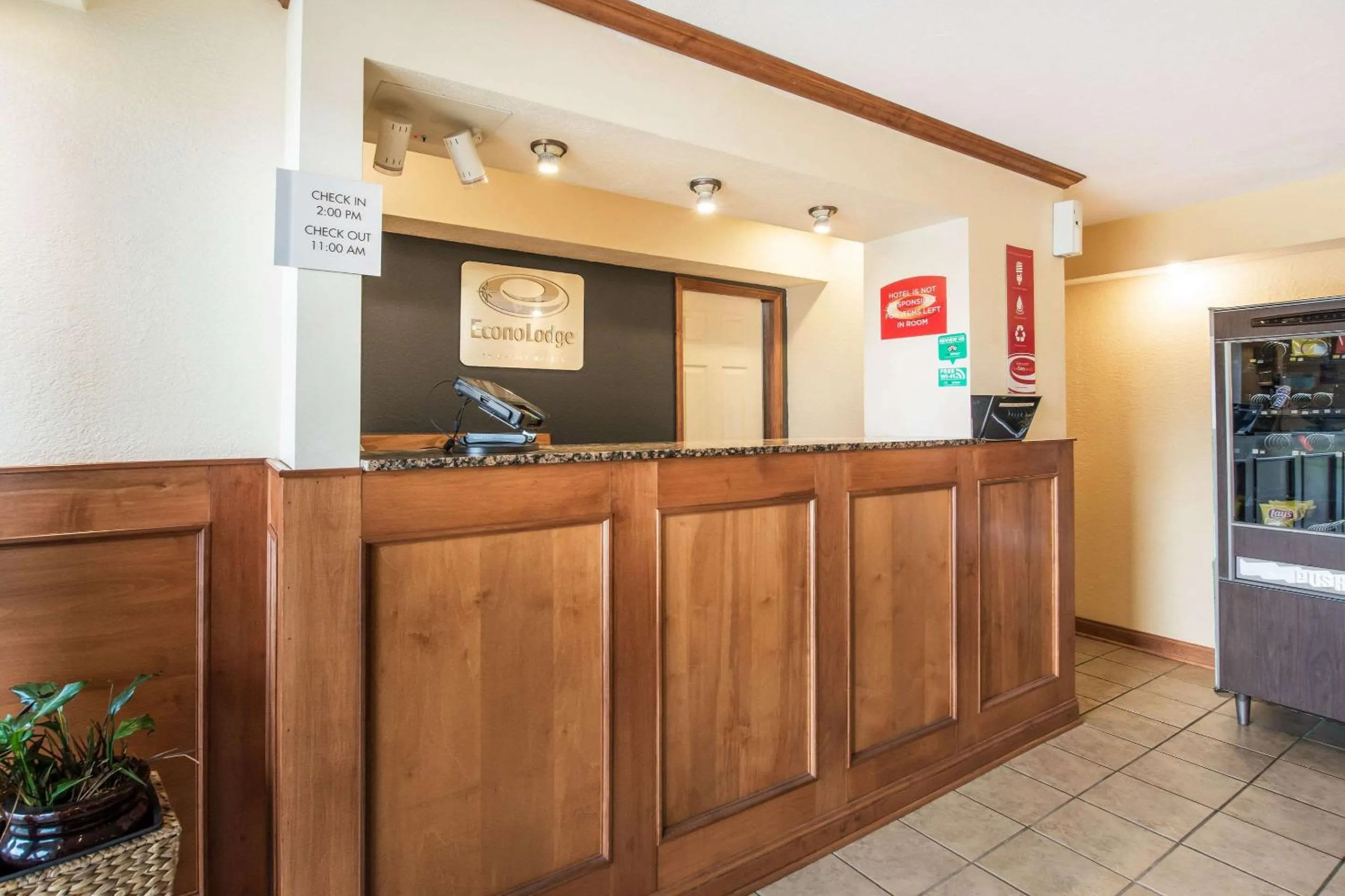 Lobby or reception in Econo Lodge Cloverdale