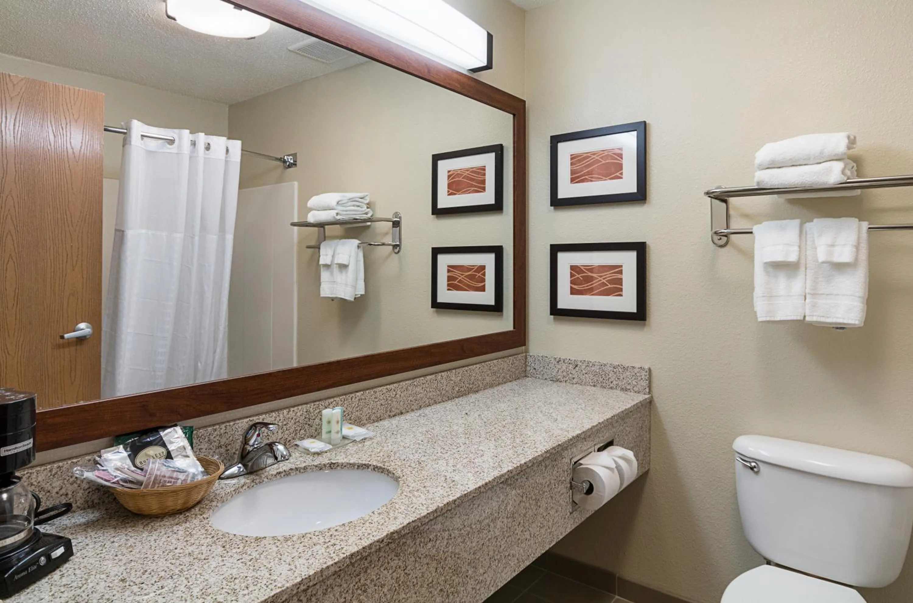 Bathroom in Comfort Inn Wichita East