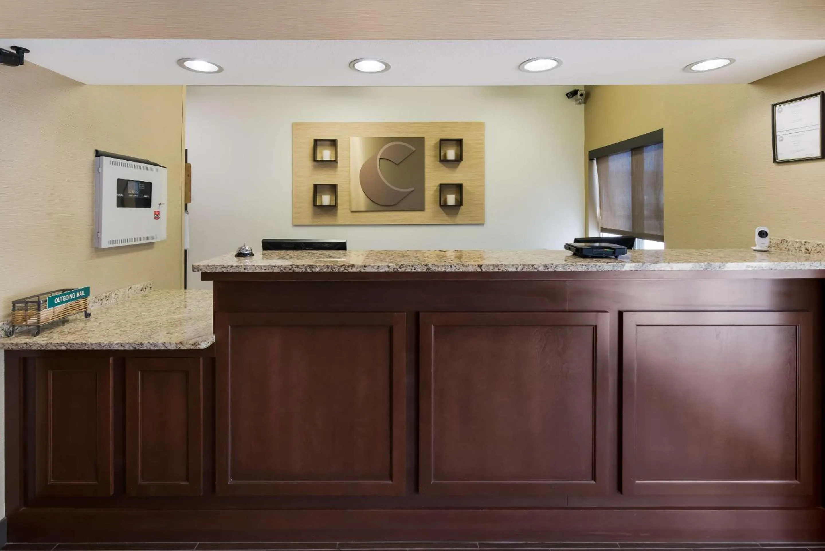 Lobby or reception in Comfort Inn Wichita East