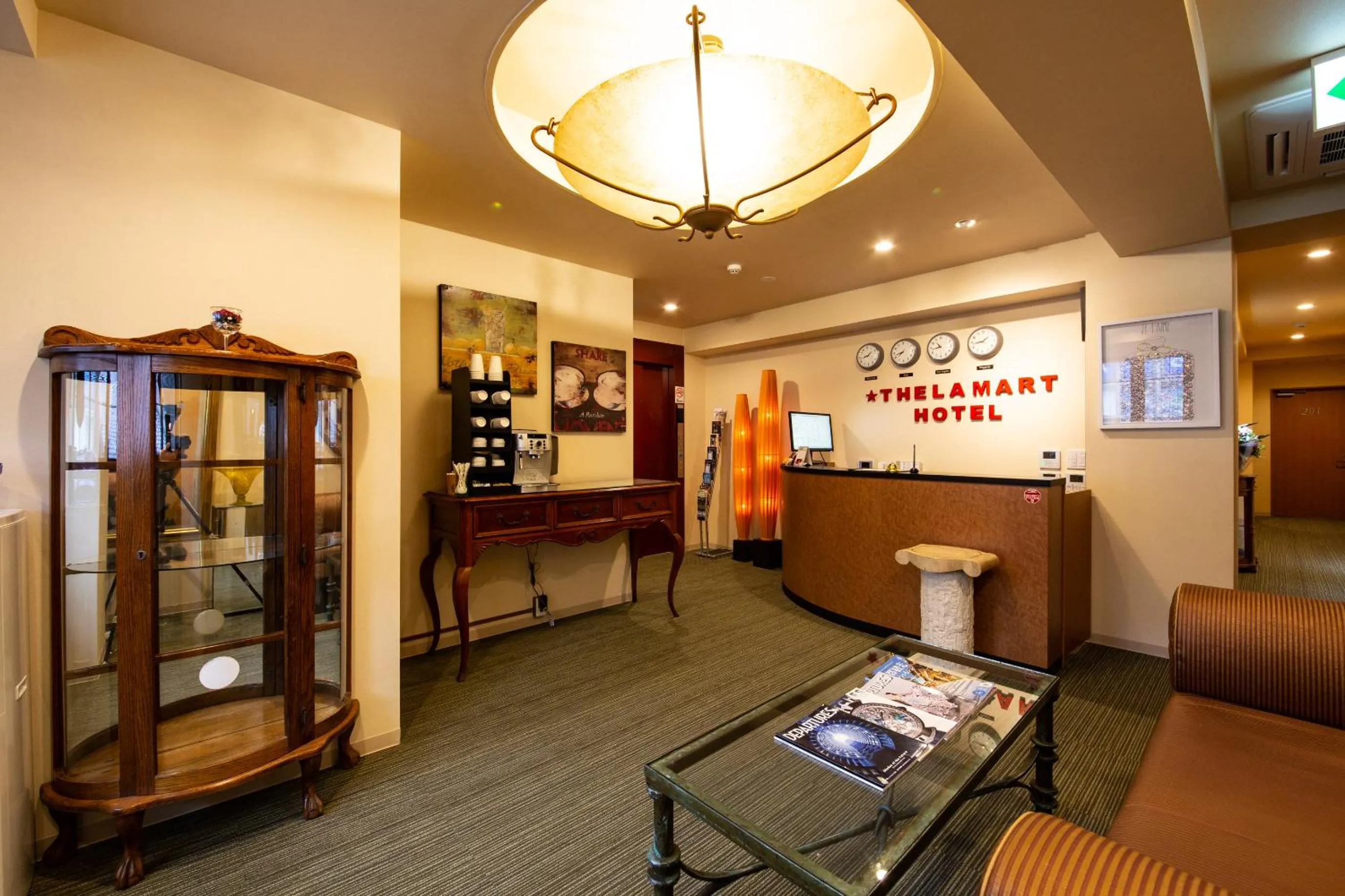 Lobby or reception in THE L.A. MART HOTEL KYOTO