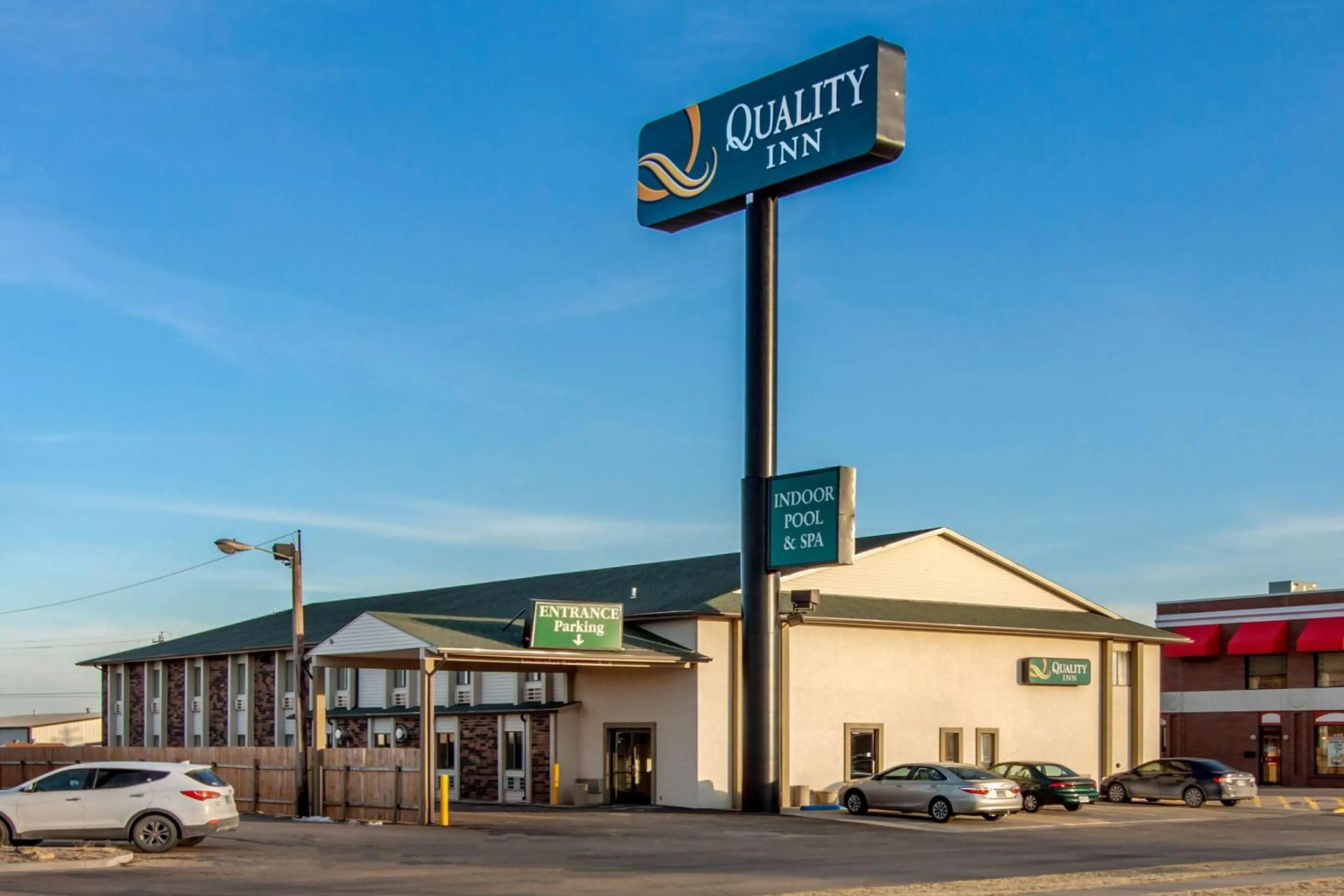 Property building in Quality Inn Hays I-70