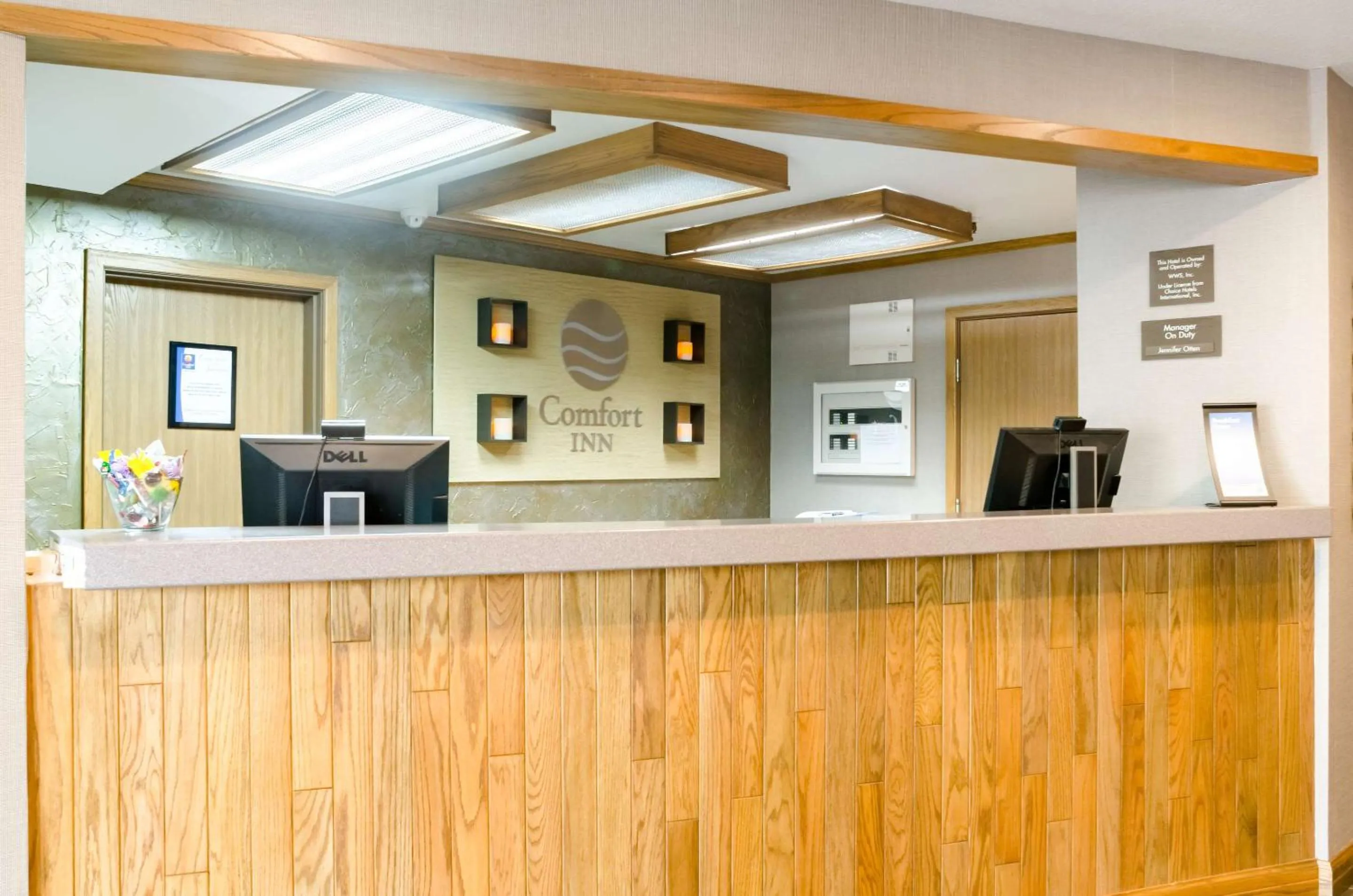 Lobby or reception in Comfort Inn Colby