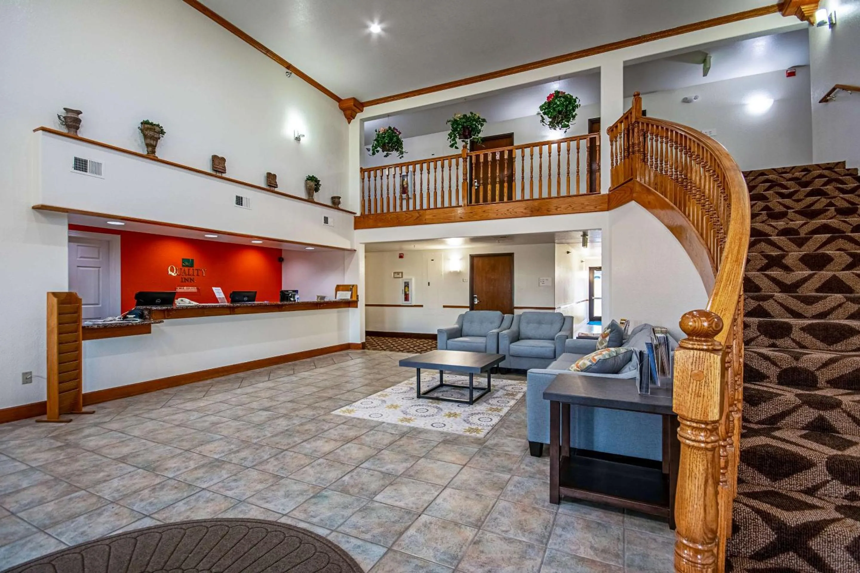 Lobby or reception in Quality Inn Dodge City