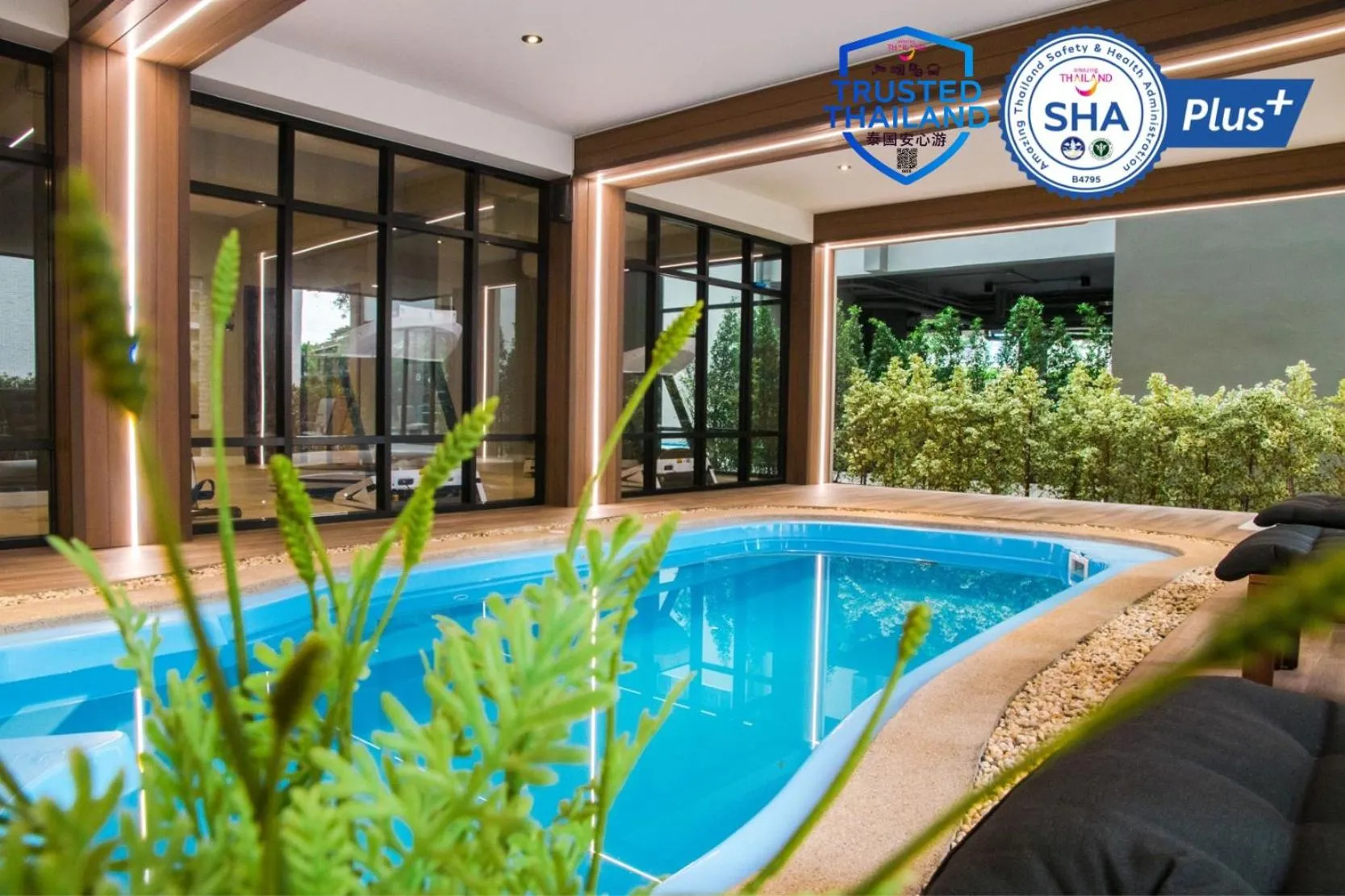 Swimming pool in B Stay Hotel