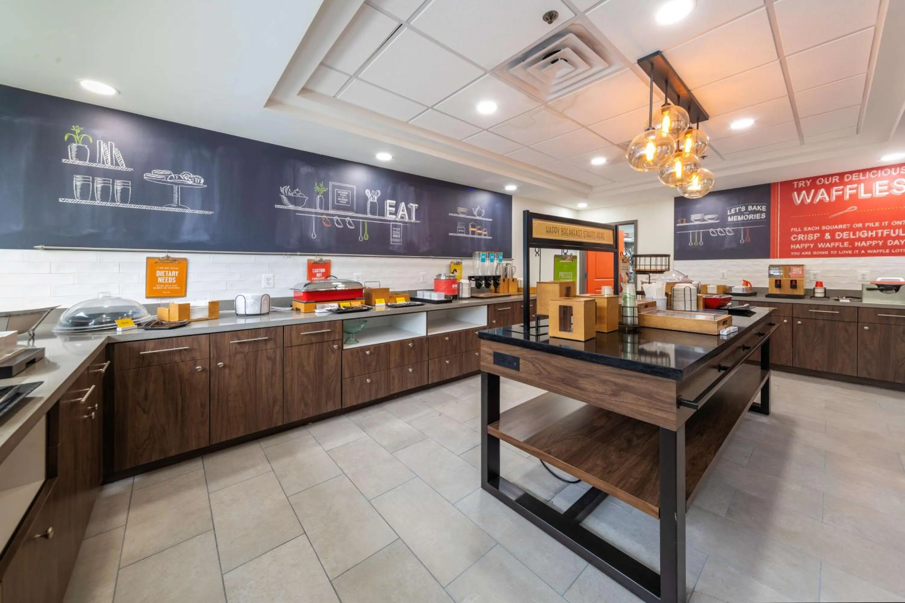 Breakfast in Hampton Inn Swedesboro Philadelphia