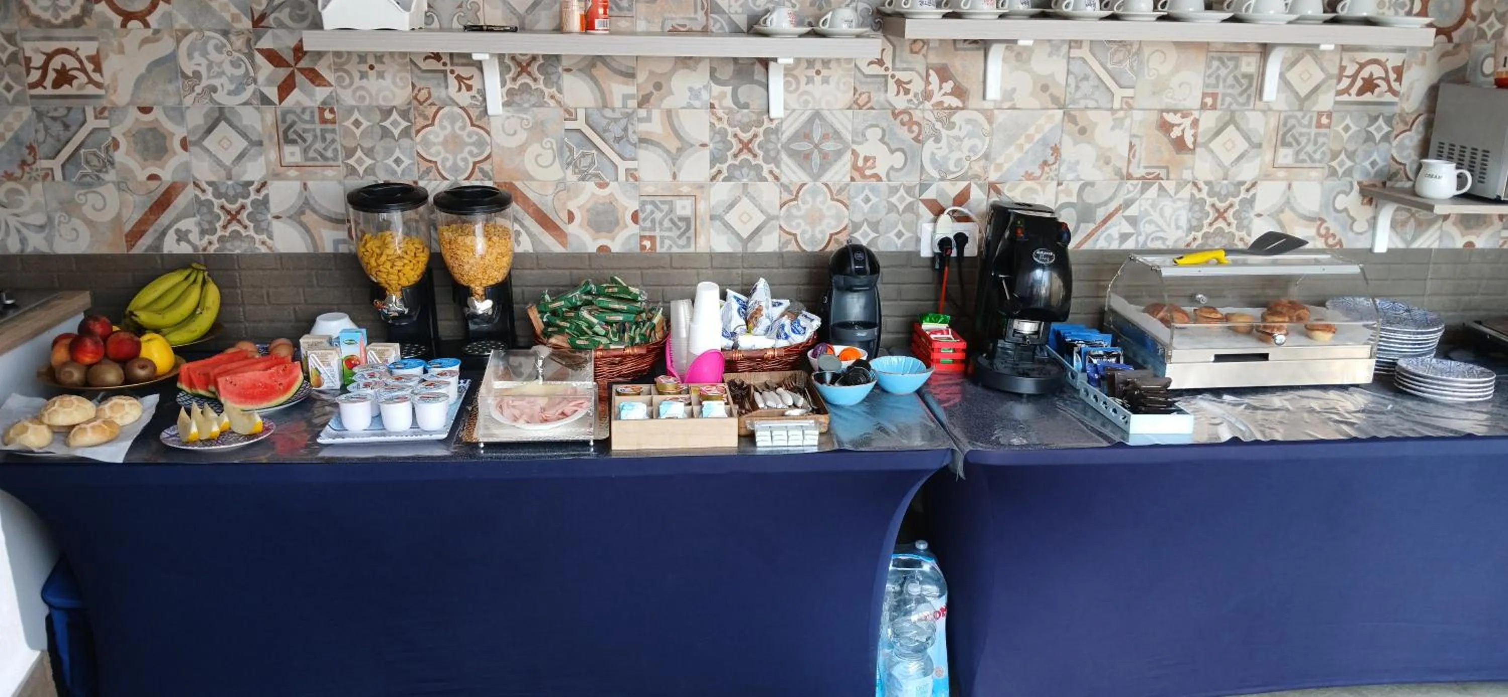 Food and drinks in B&B villa brezza marina