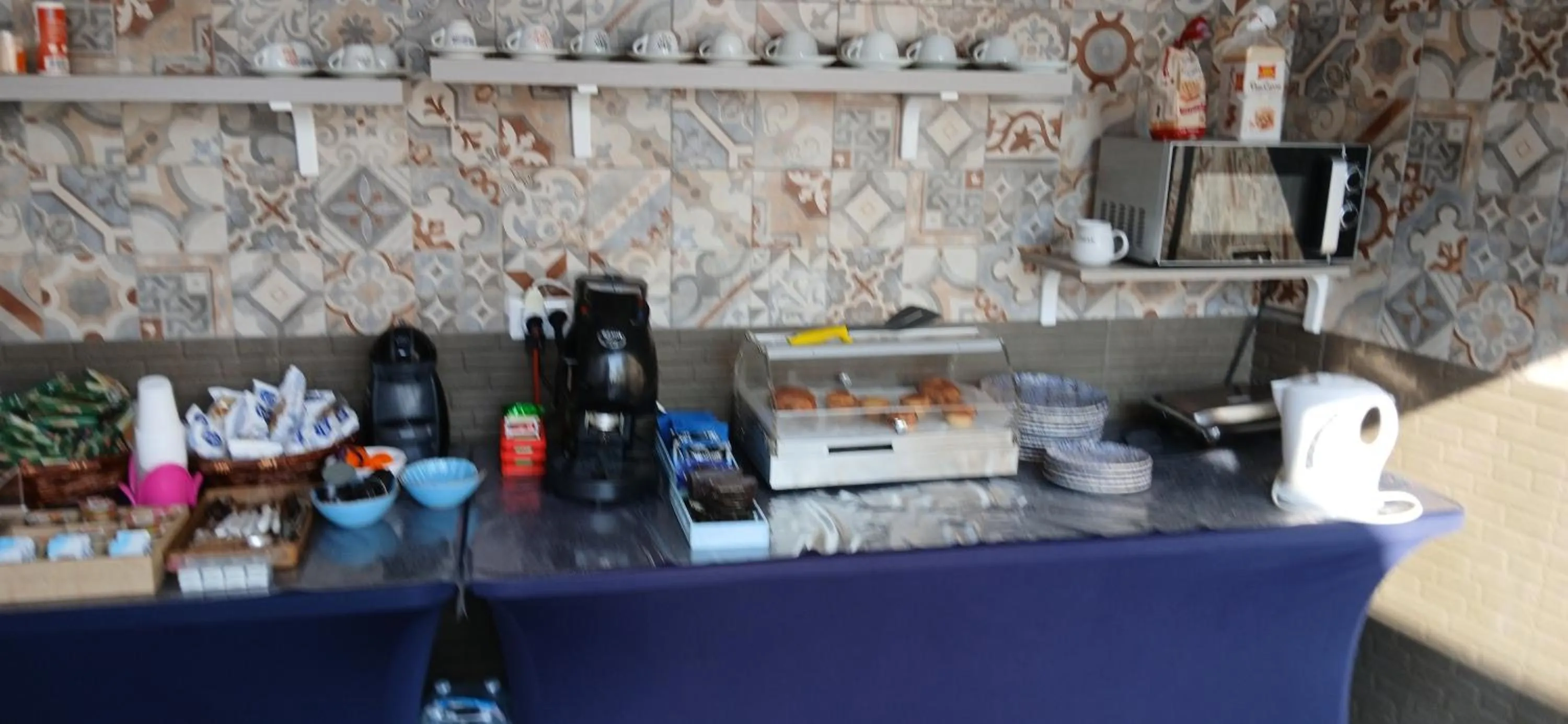 Kitchen or kitchenette in B&B villa brezza marina