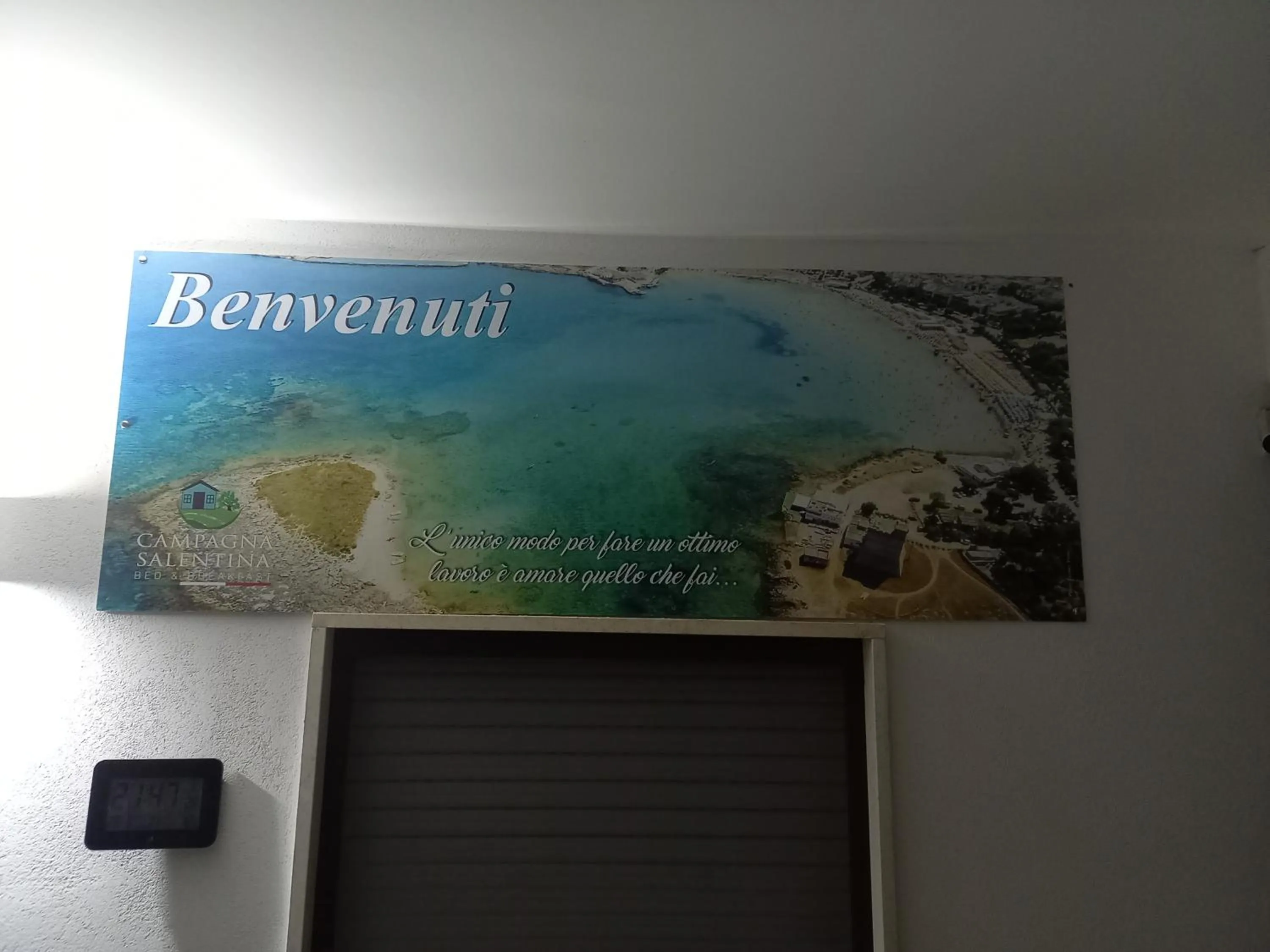 Property logo or sign in B&B villa brezza marina