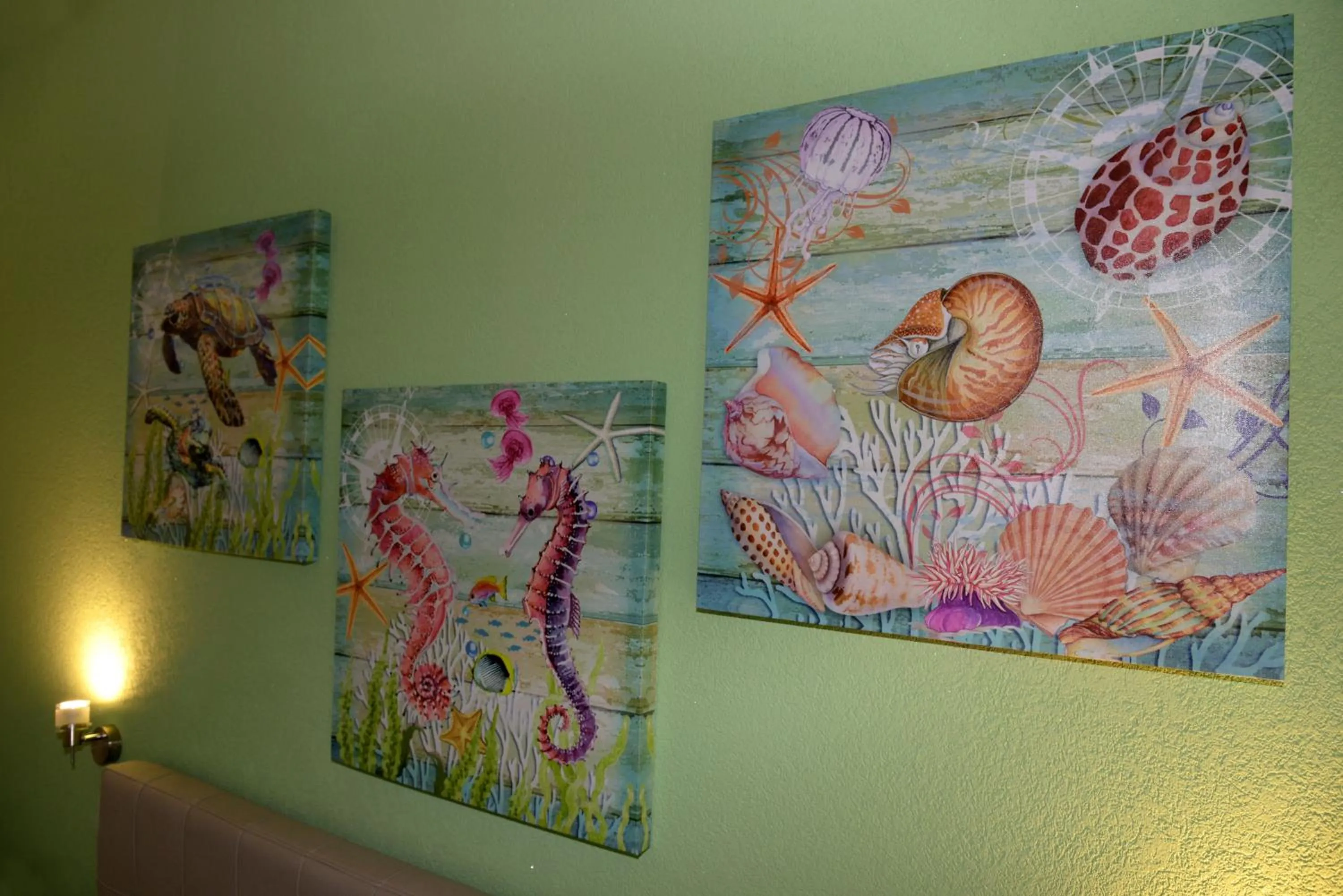 Decorative detail in B&B villa brezza marina