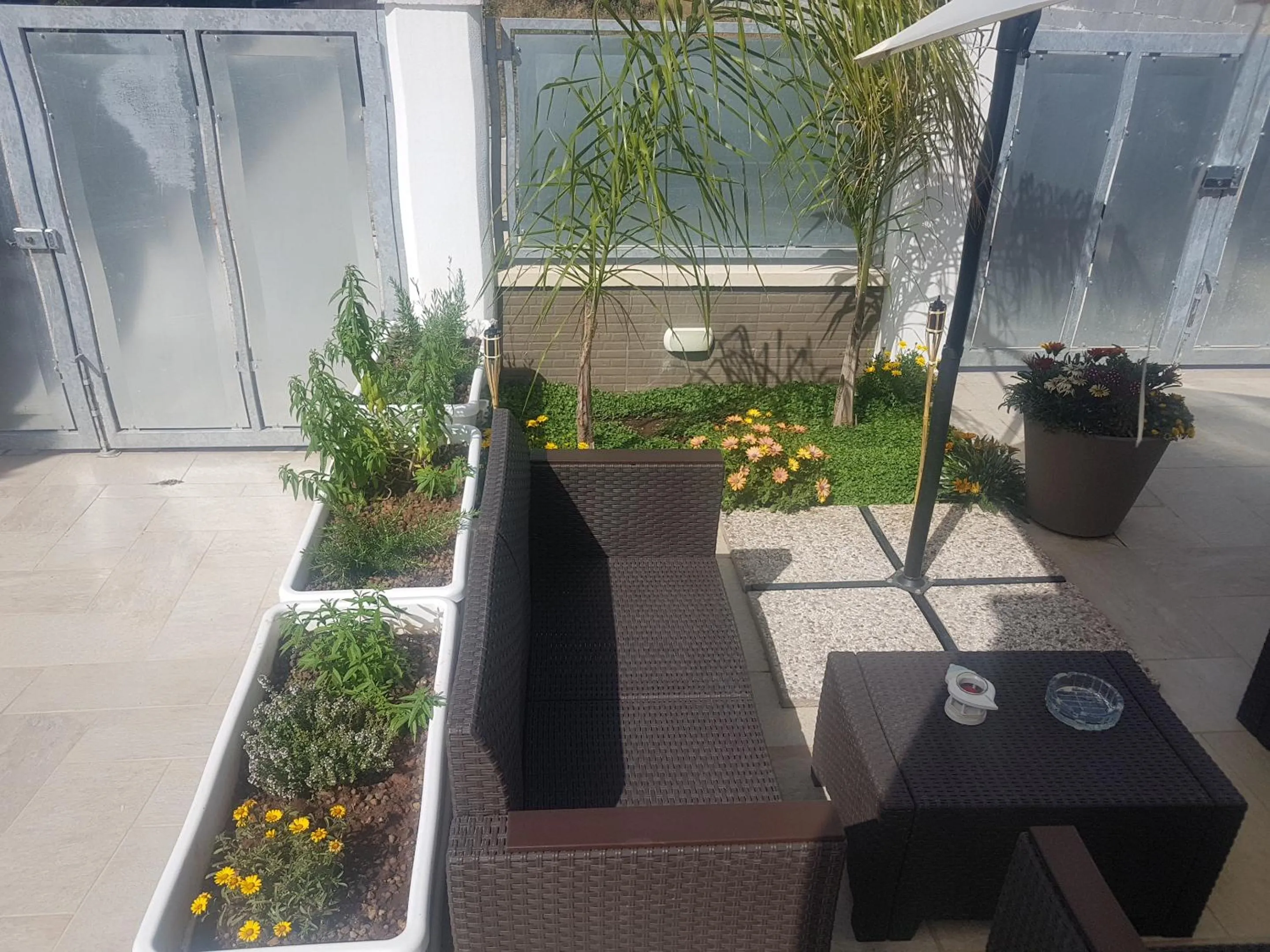 Garden in B&B villa brezza marina