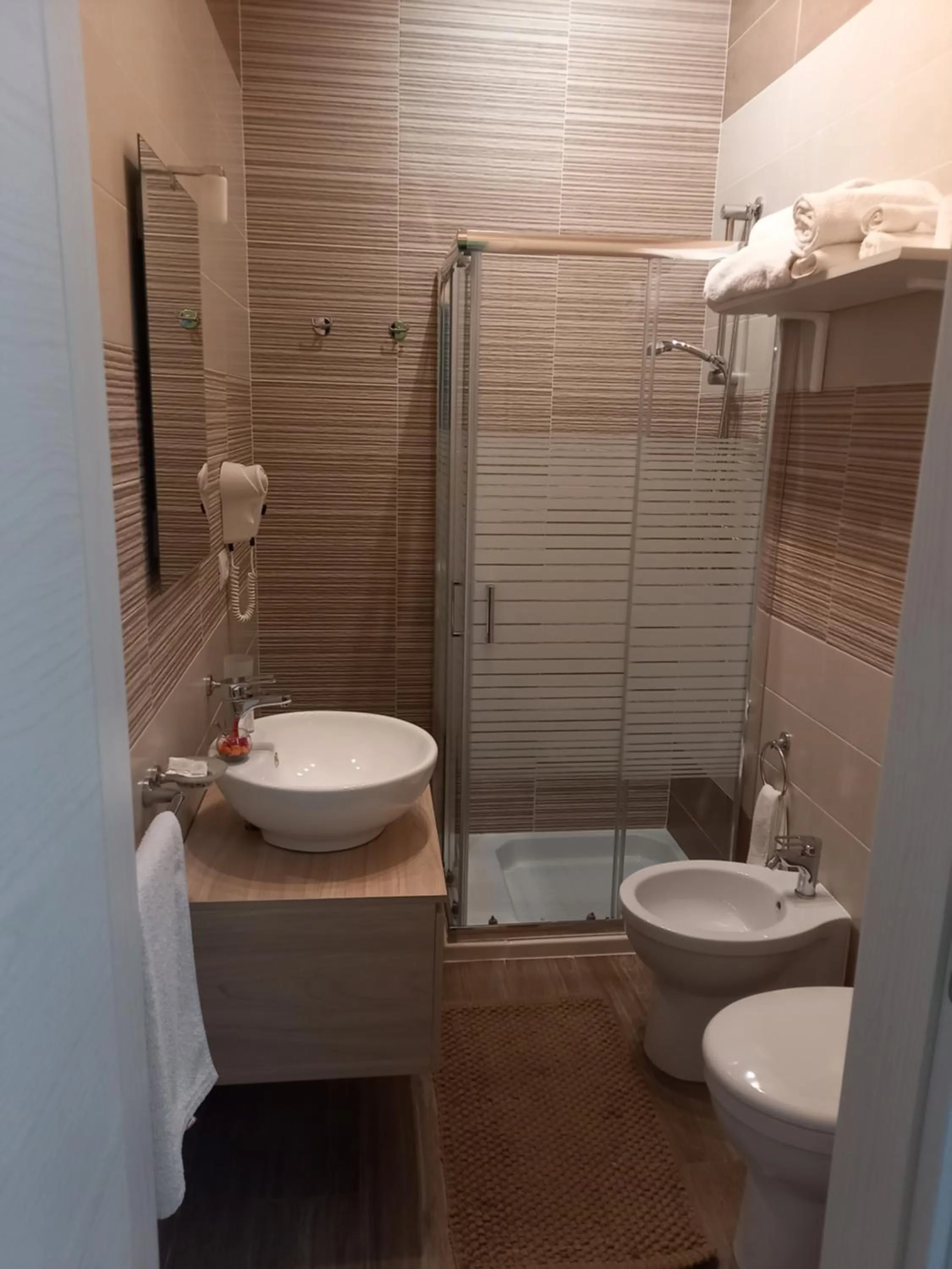 Bathroom in B&B villa brezza marina