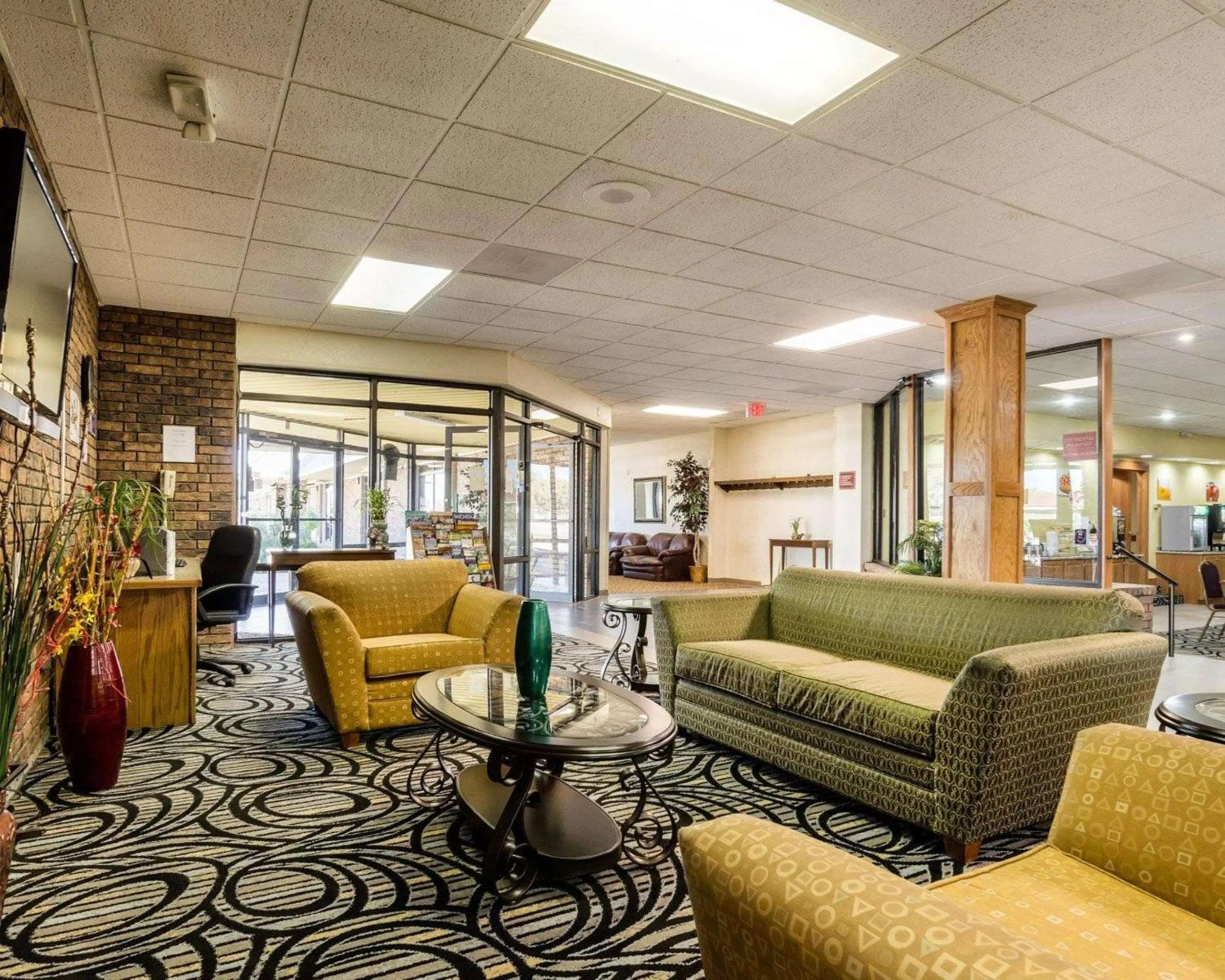 Lobby or reception in Quality Inn Liberal