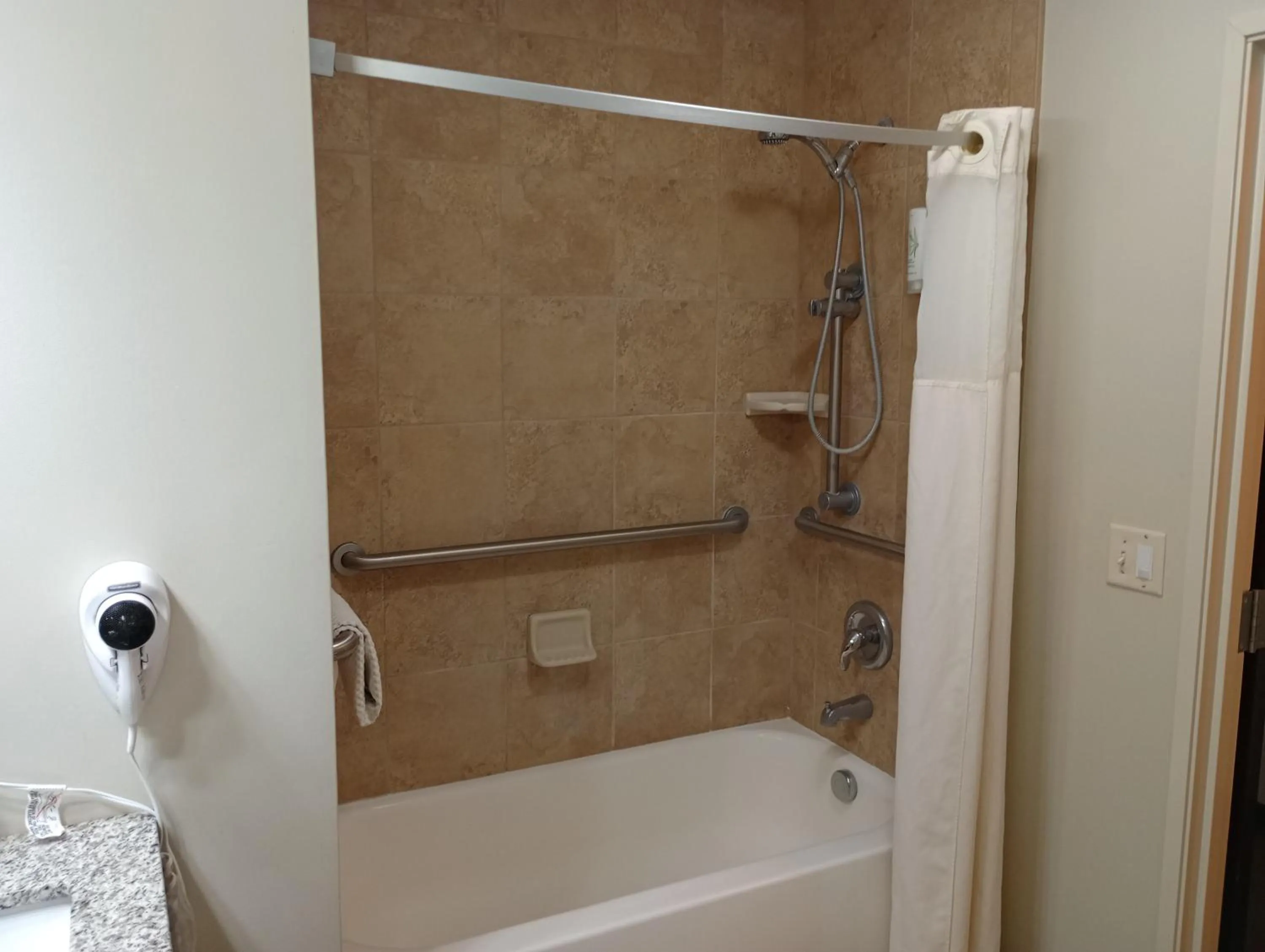 Shower in Sleep Inn & Suites Oakley I-70