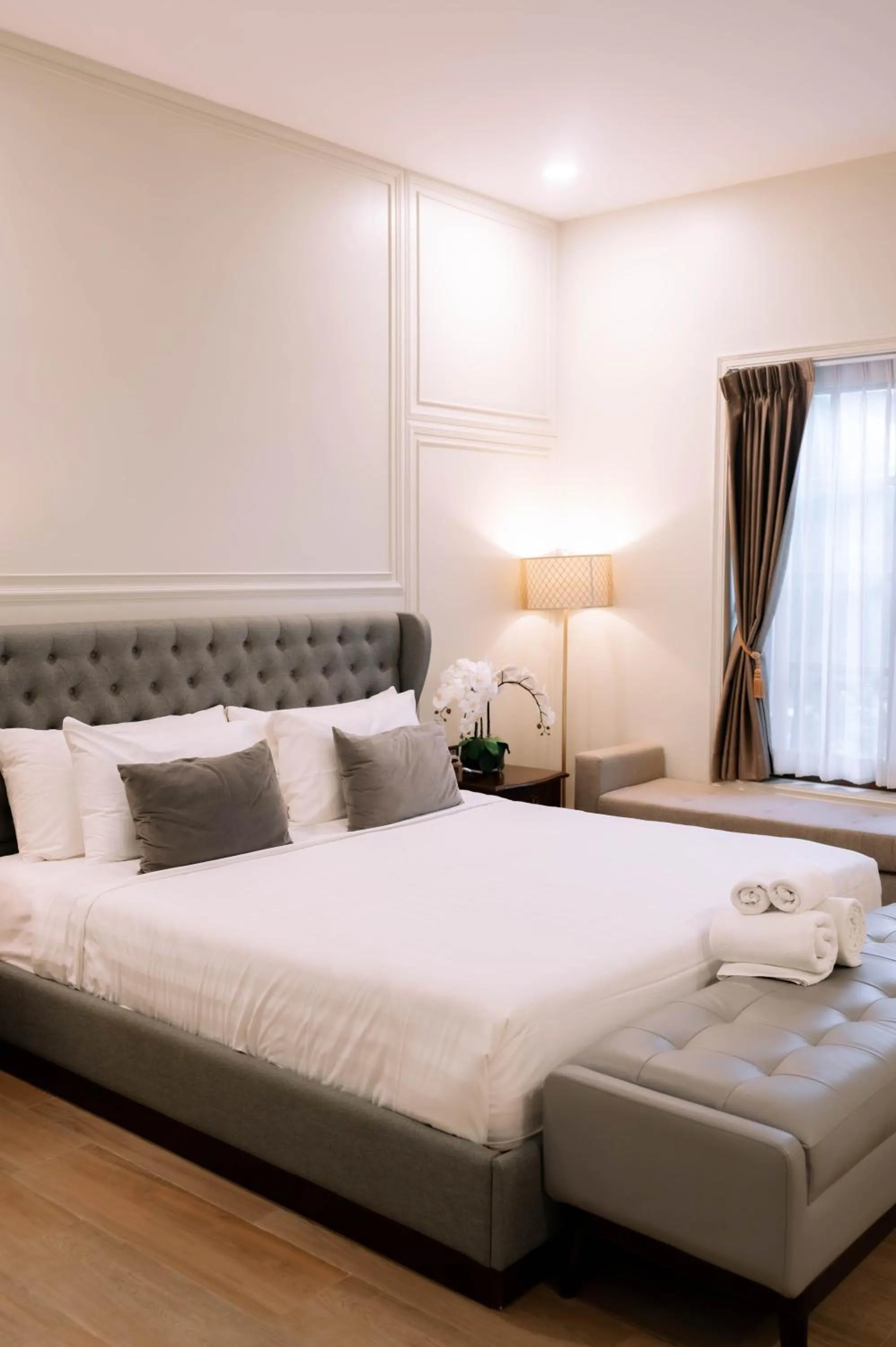 Bed in Villa Seville