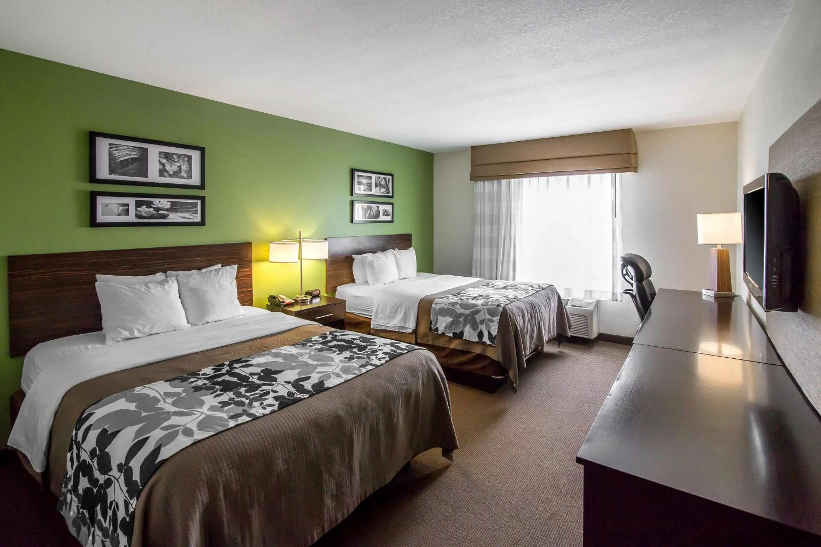 Bedroom, Bed in Sleep Inn & Suites Haysville - Wichita South