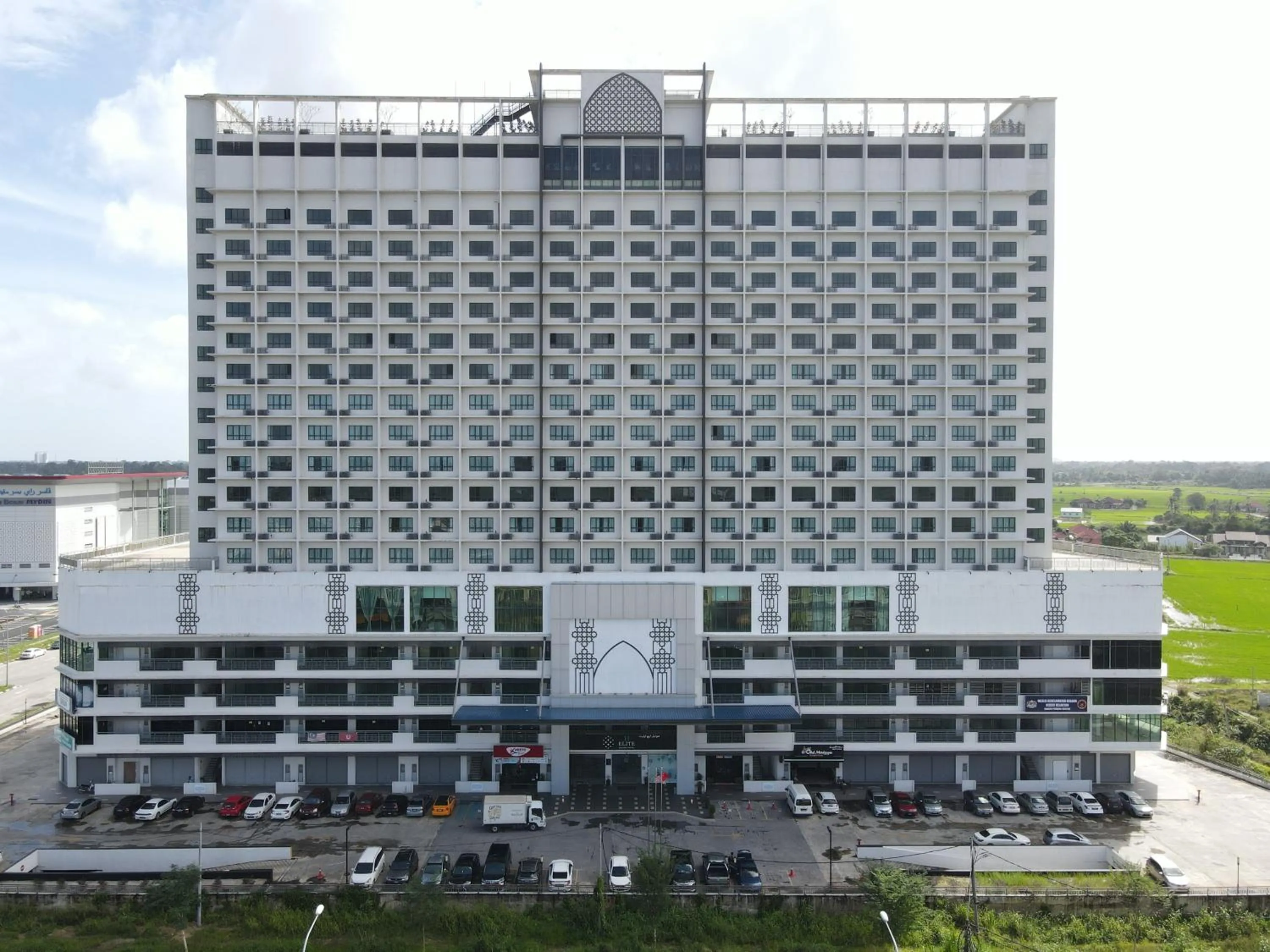 Property building in H Elite Design Hotel