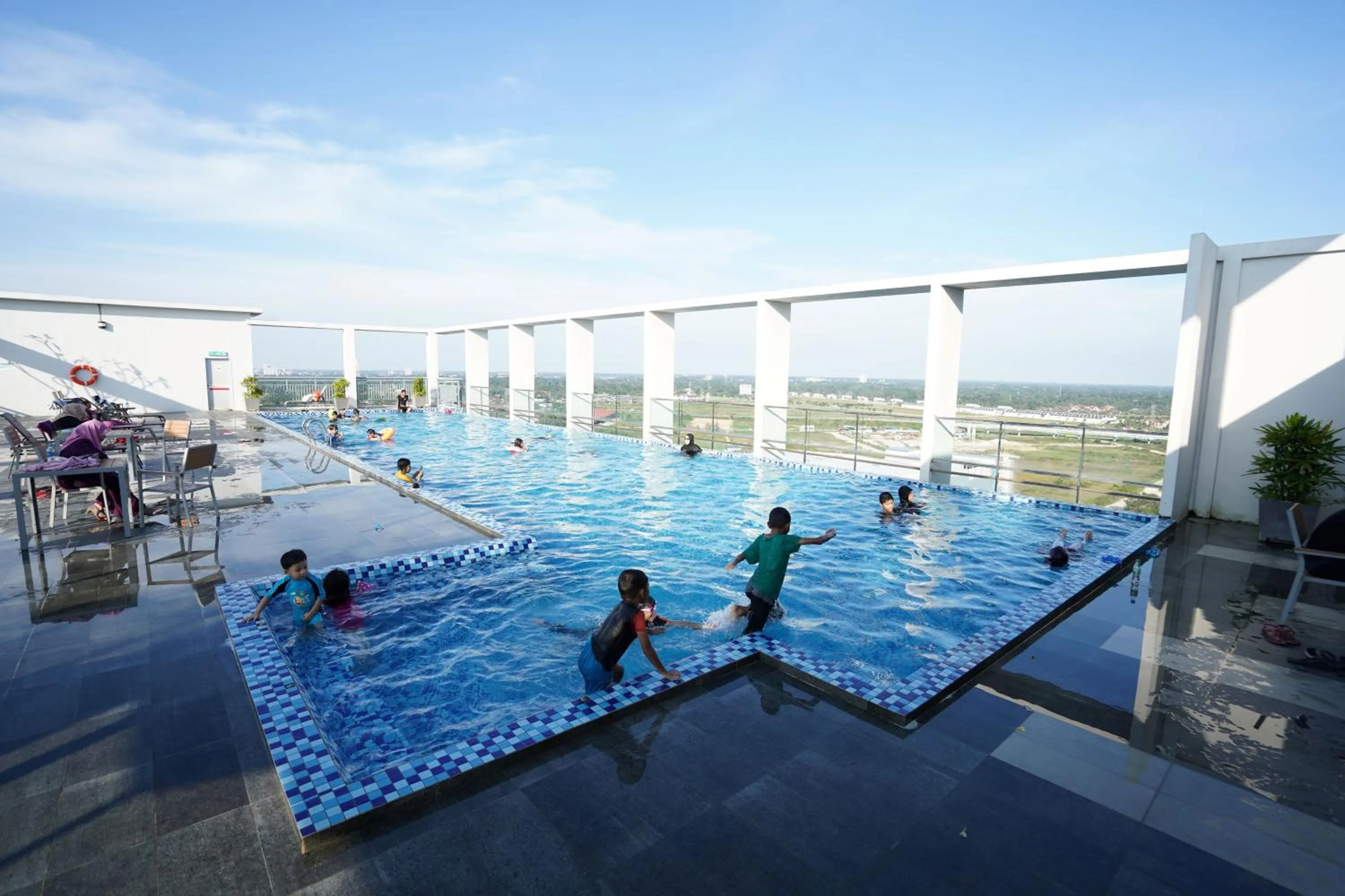 Swimming pool in H Elite Design Hotel