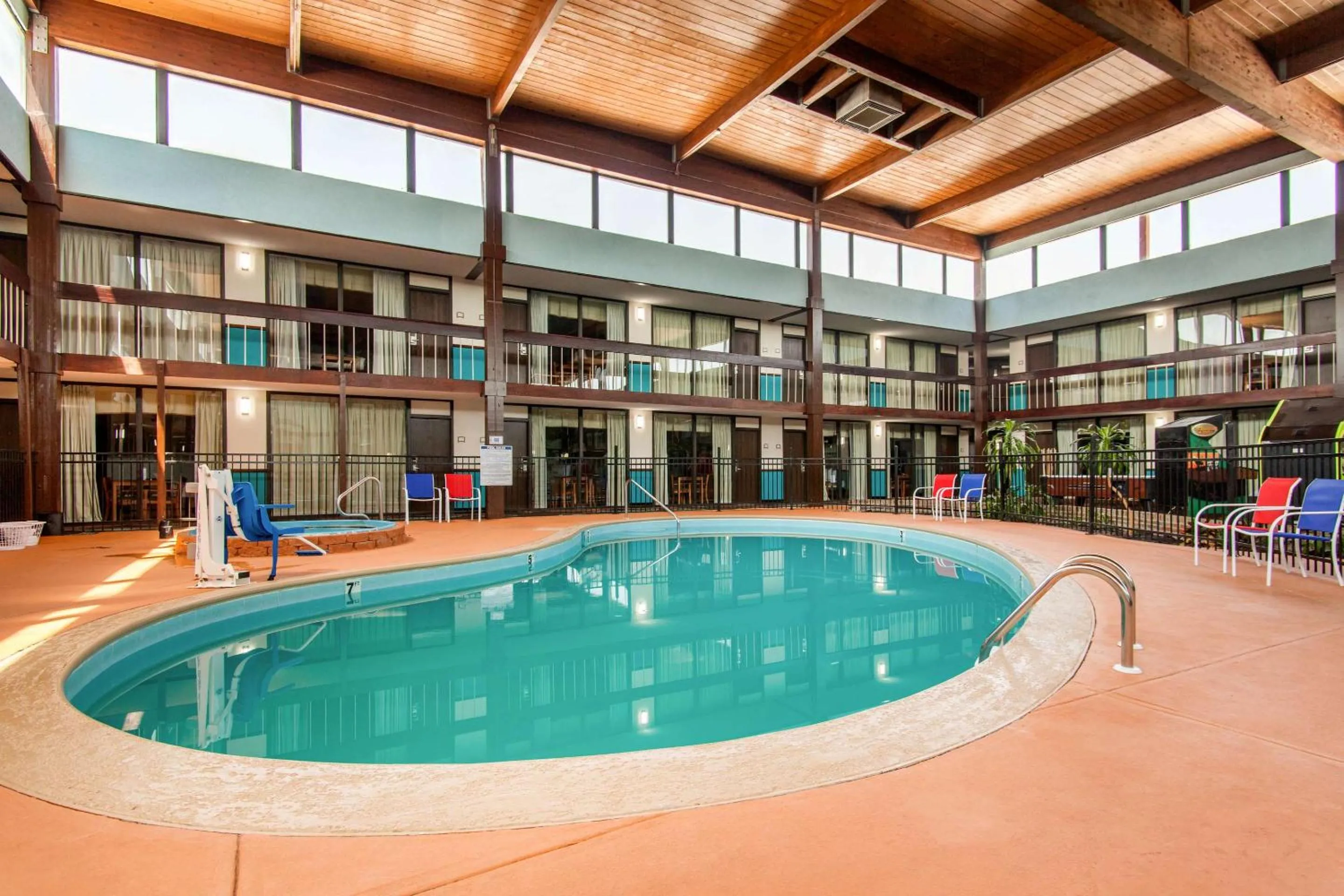 Swimming pool in Quality Inn Arkansas City North