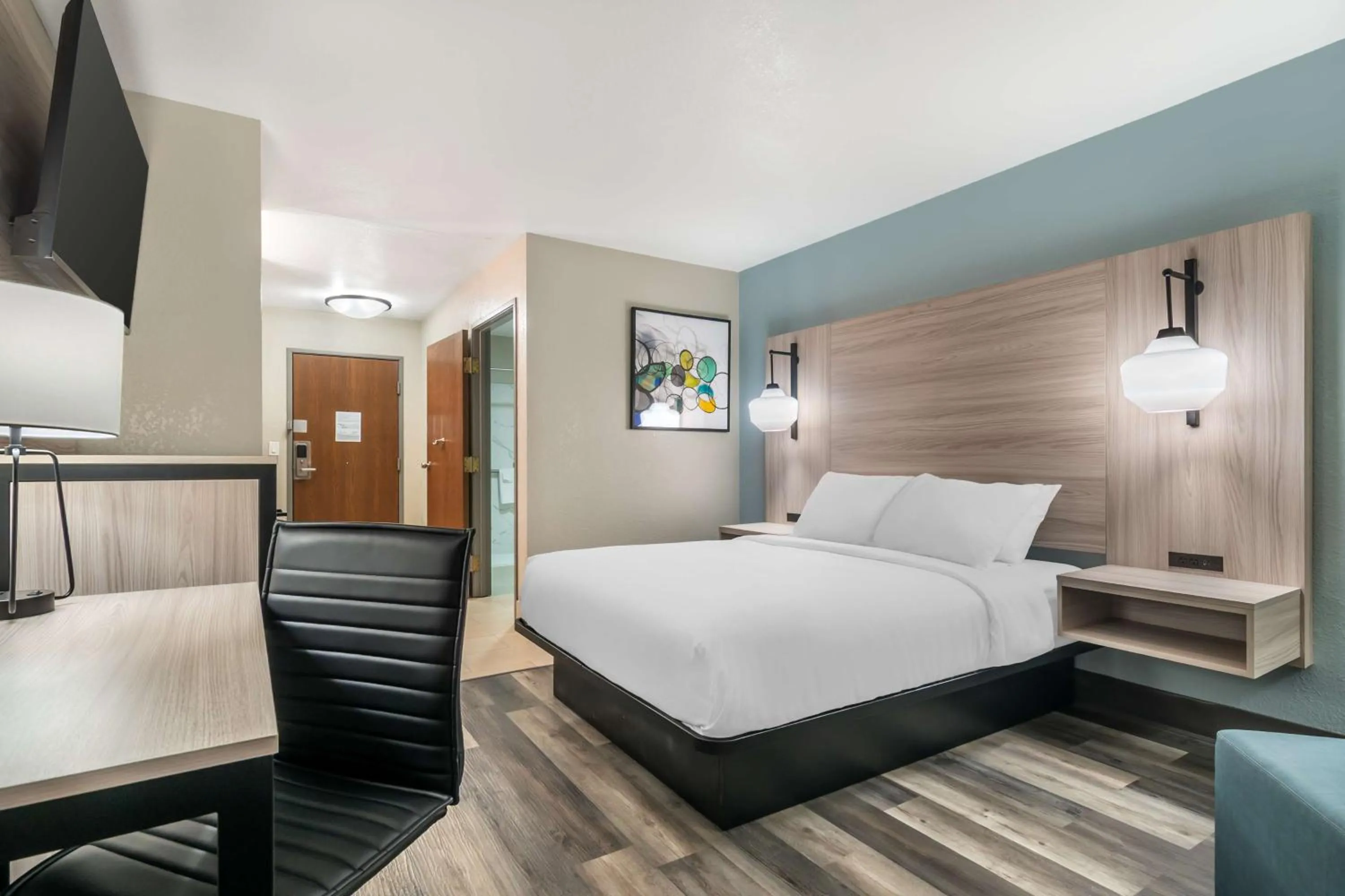 Bedroom, Bed in Best Western Park City Wichita North