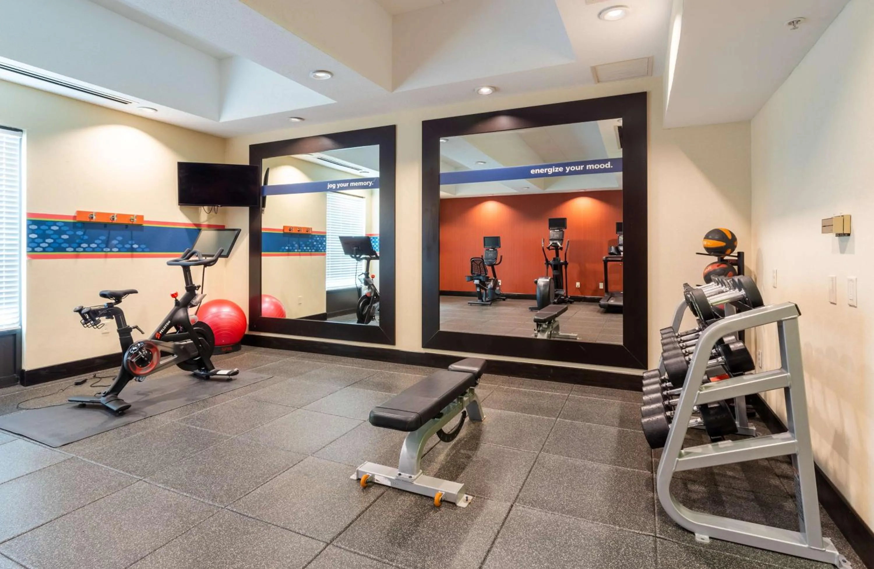 Fitness centre/facilities in Hampton Inn Buffalo-South/I-90