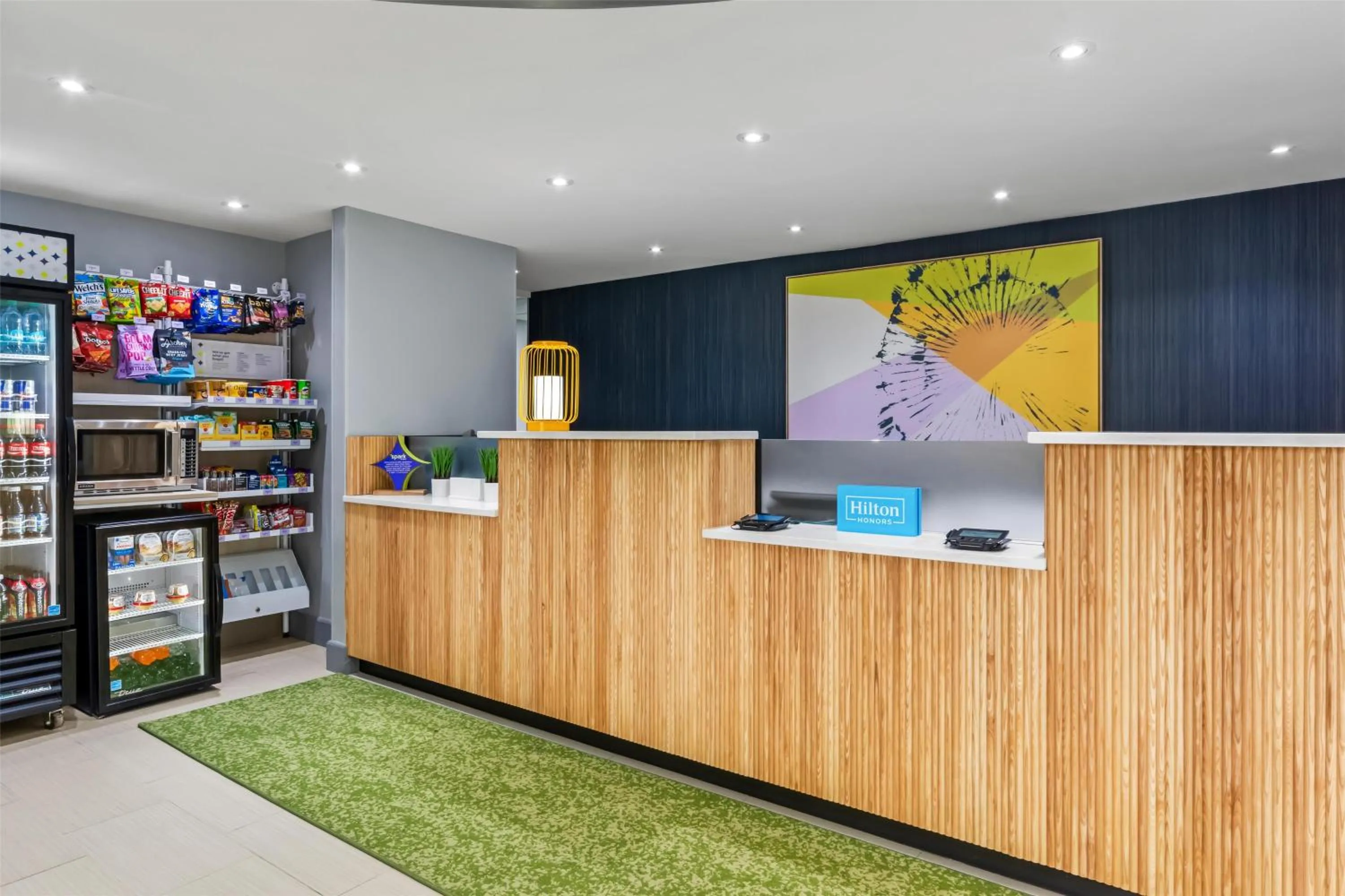 Lobby or reception in Spark by Hilton Lexington Hamburg