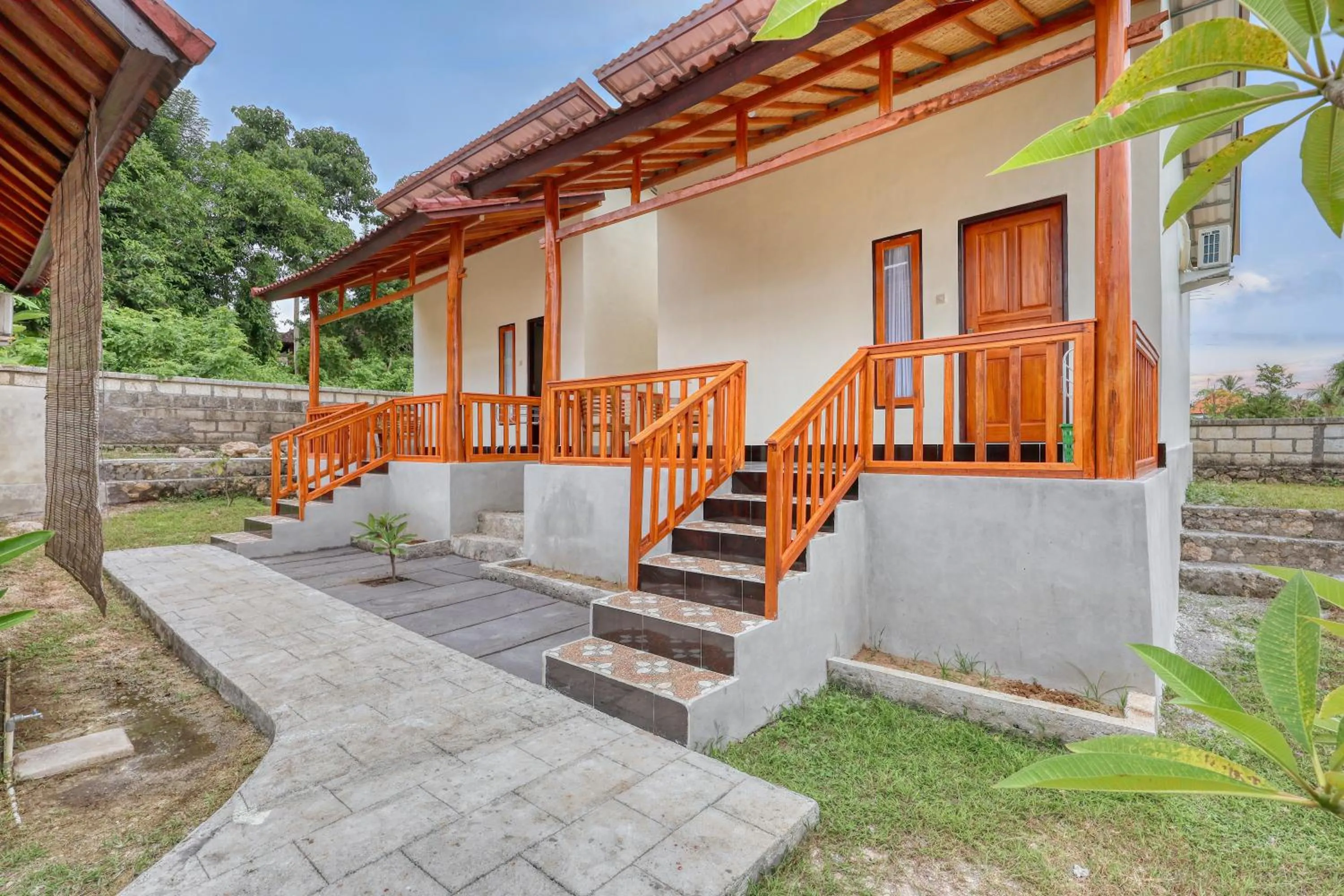 Patio in Nata Cottages