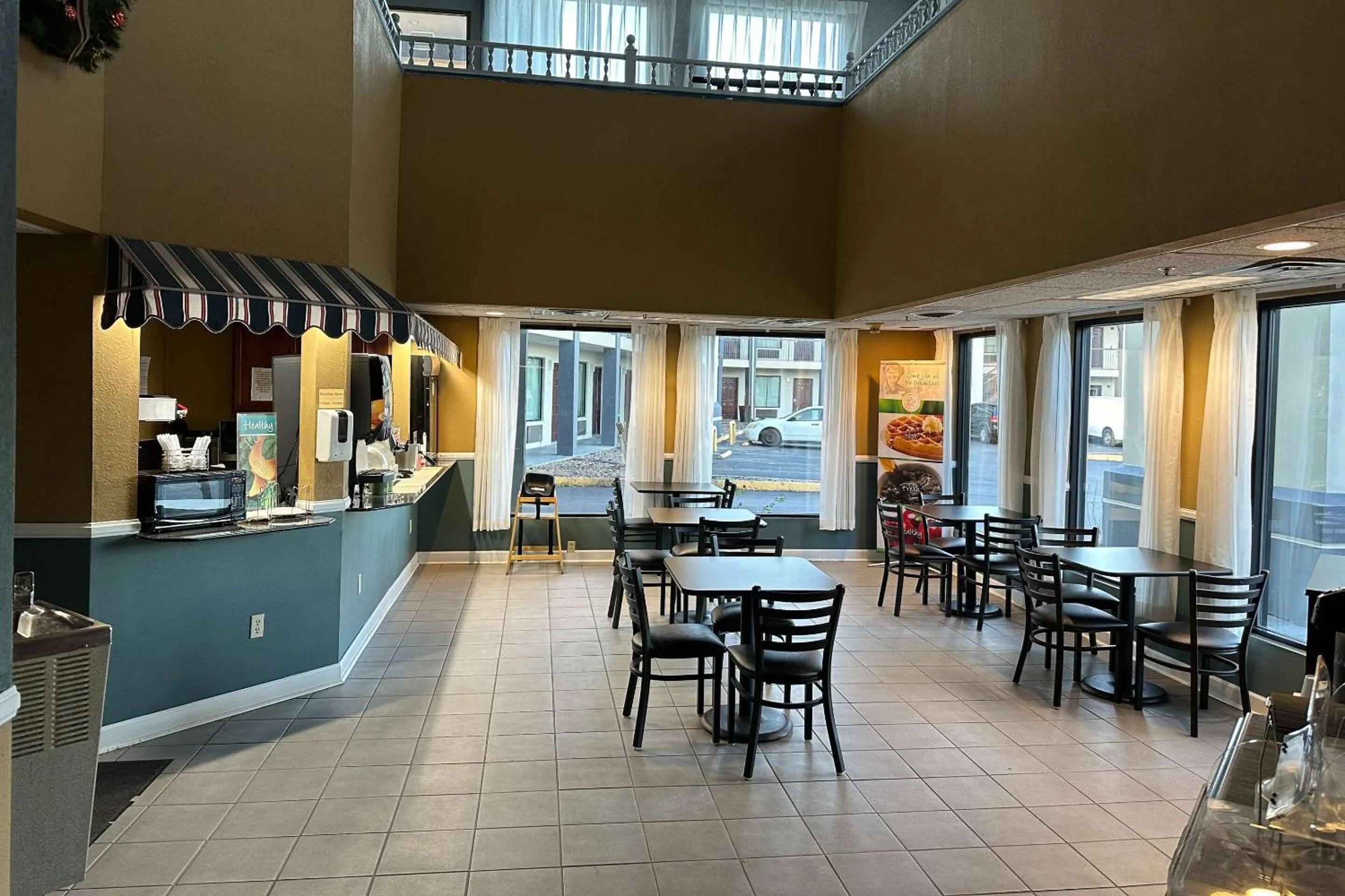 Breakfast in Quality Inn