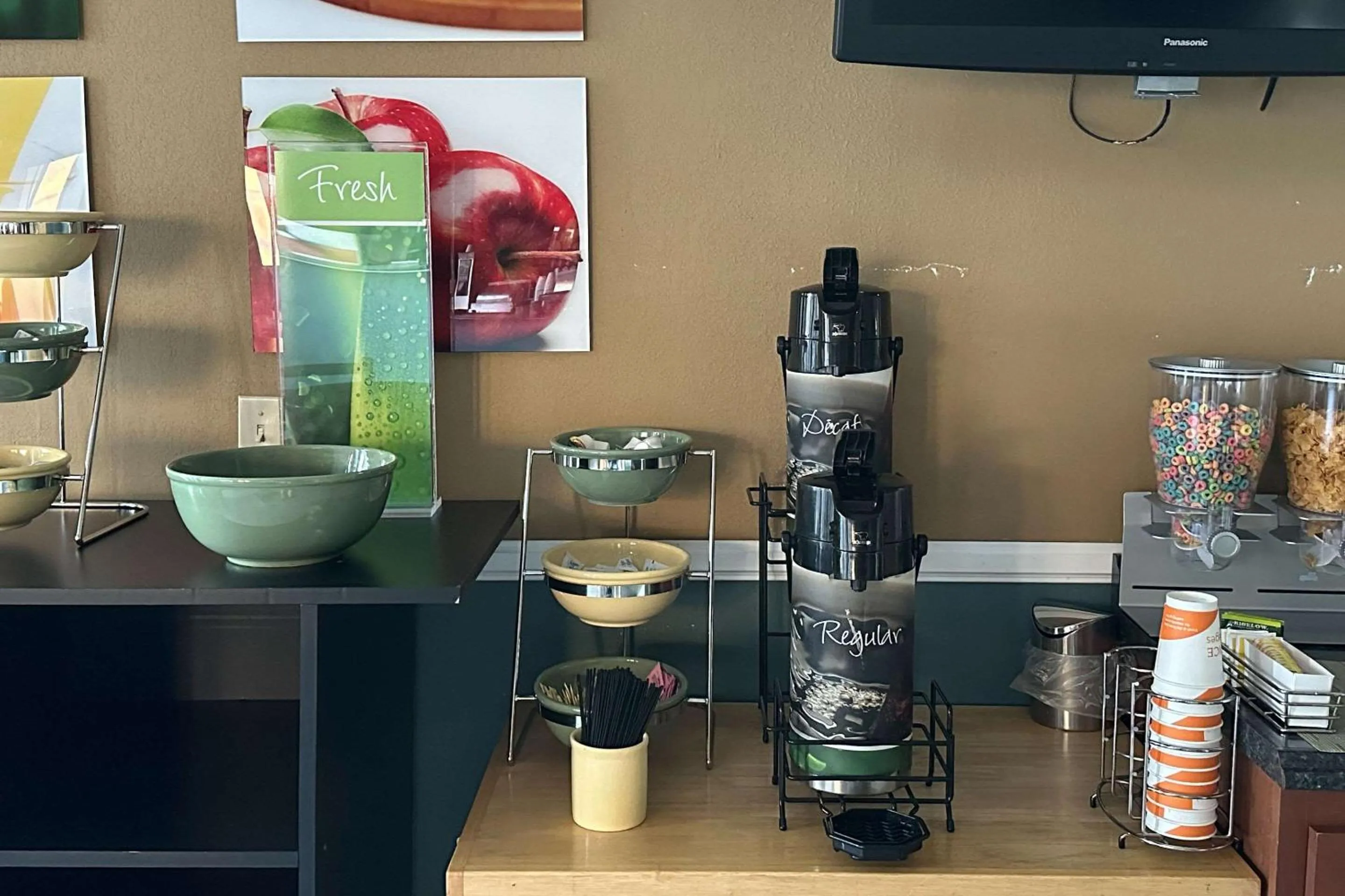 Breakfast in Quality Inn