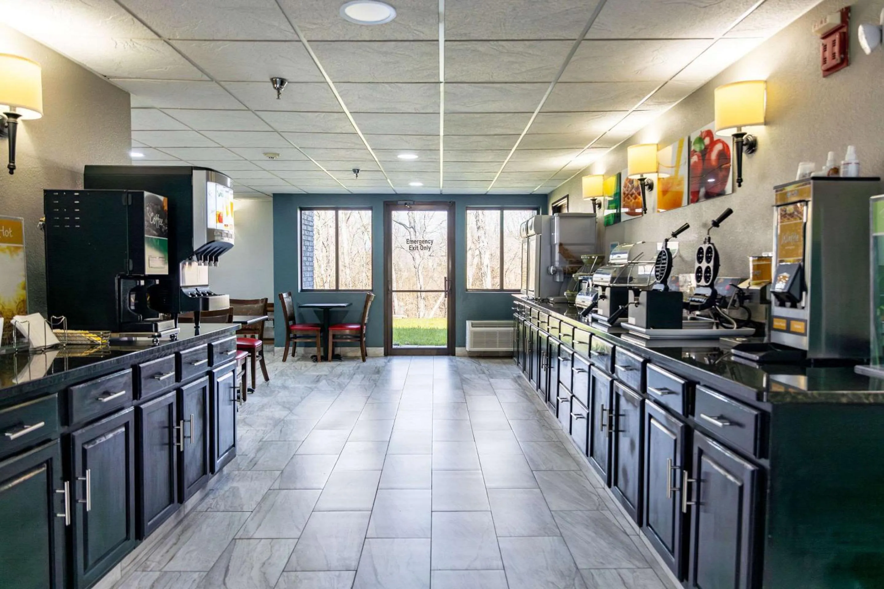 Breakfast in Quality Inn Carrollton