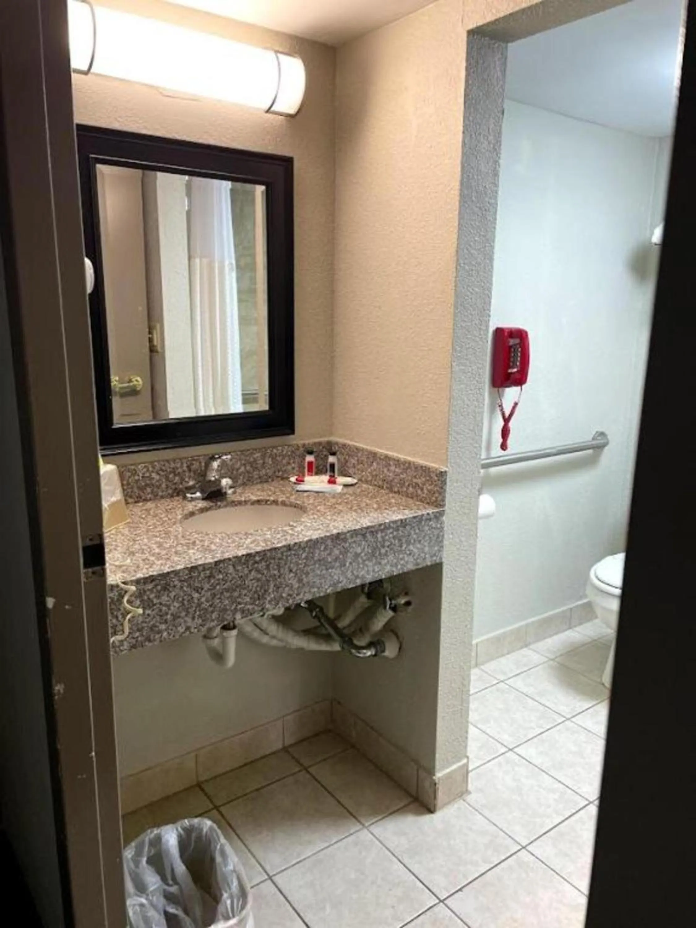 Bathroom in Days Inn by Wyndham Fort Wright Cincinnati Area