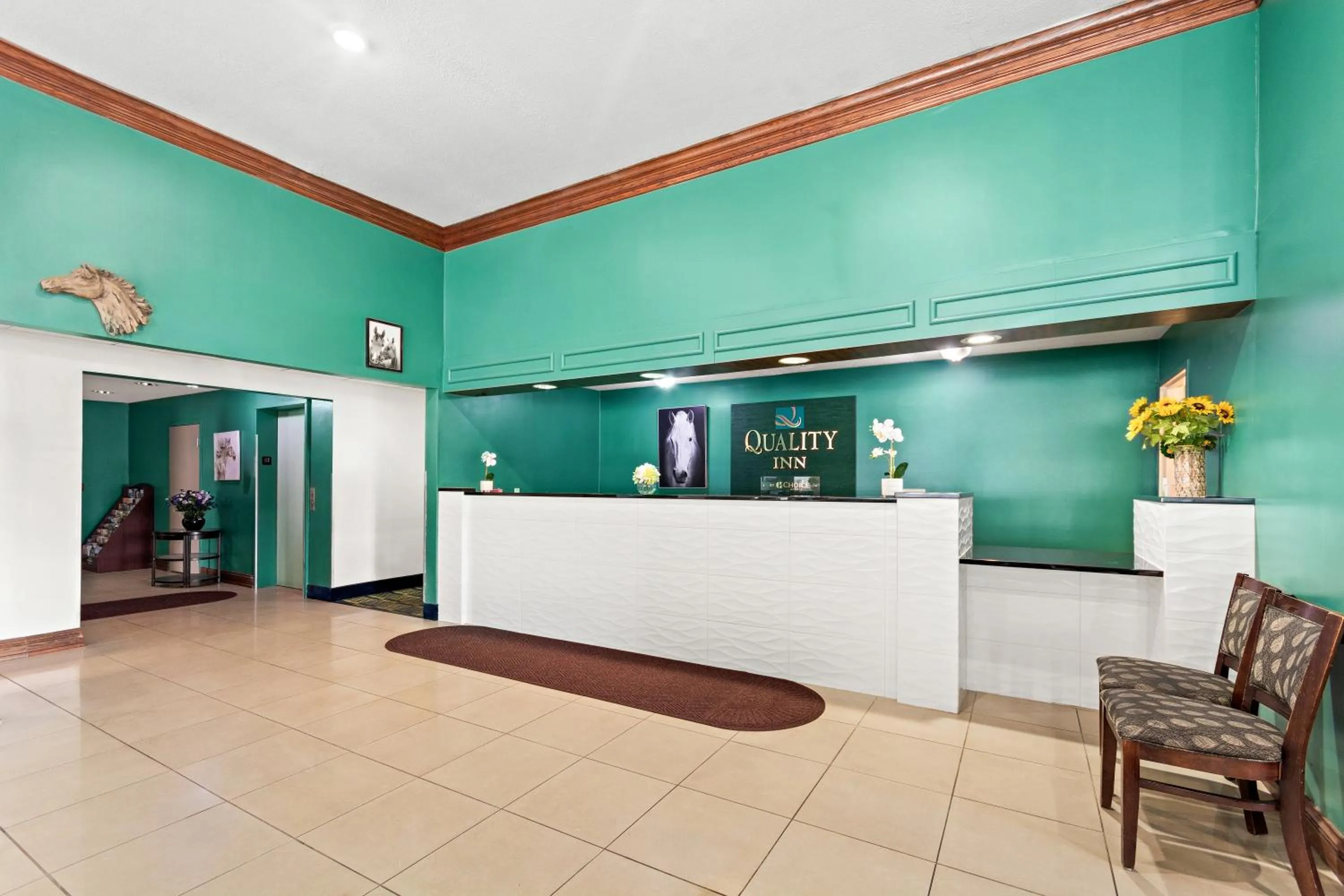 Lobby or reception in Quality Inn Dry Ridge