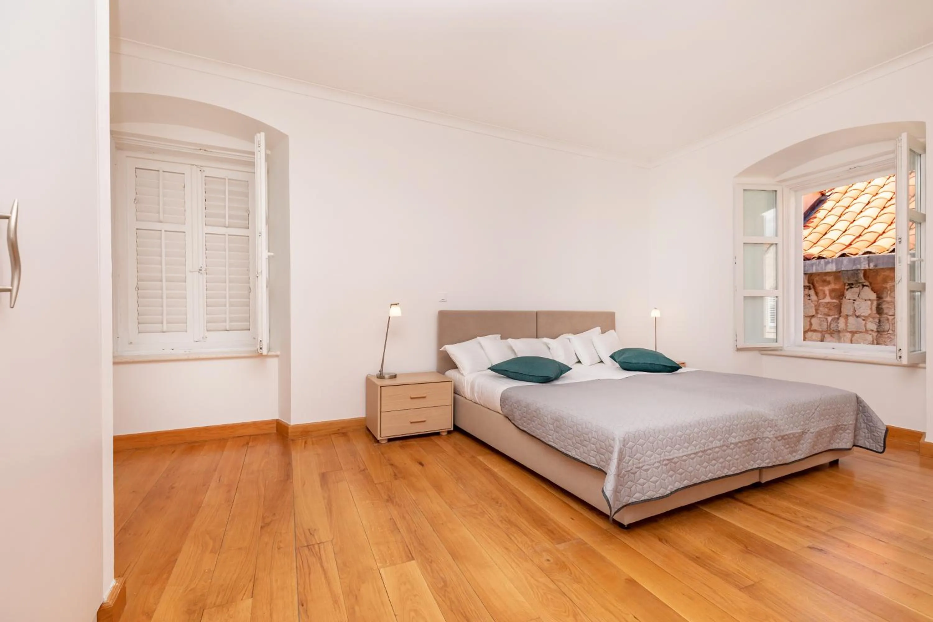 Bed in Apartments Feri