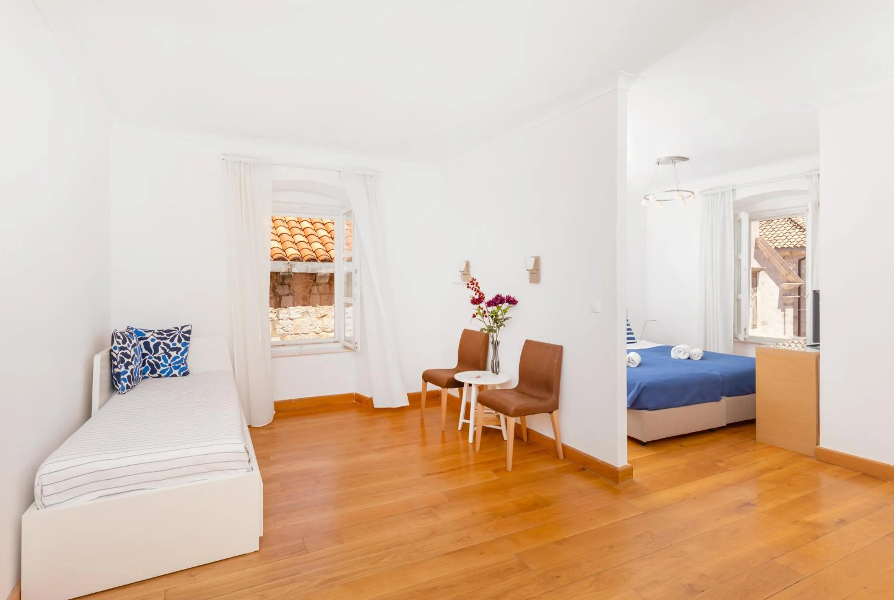 Bed in Apartments Feri